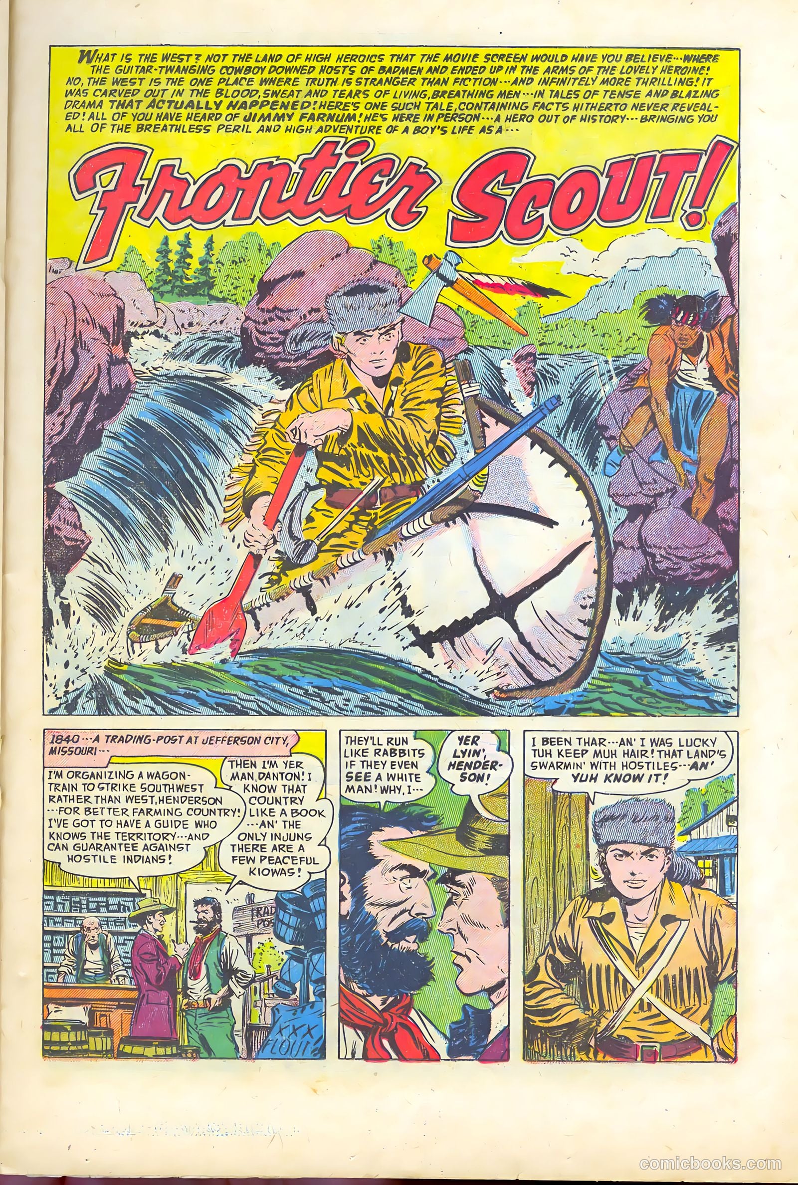 Young Heroes #35 (1955) — page 21 of 36