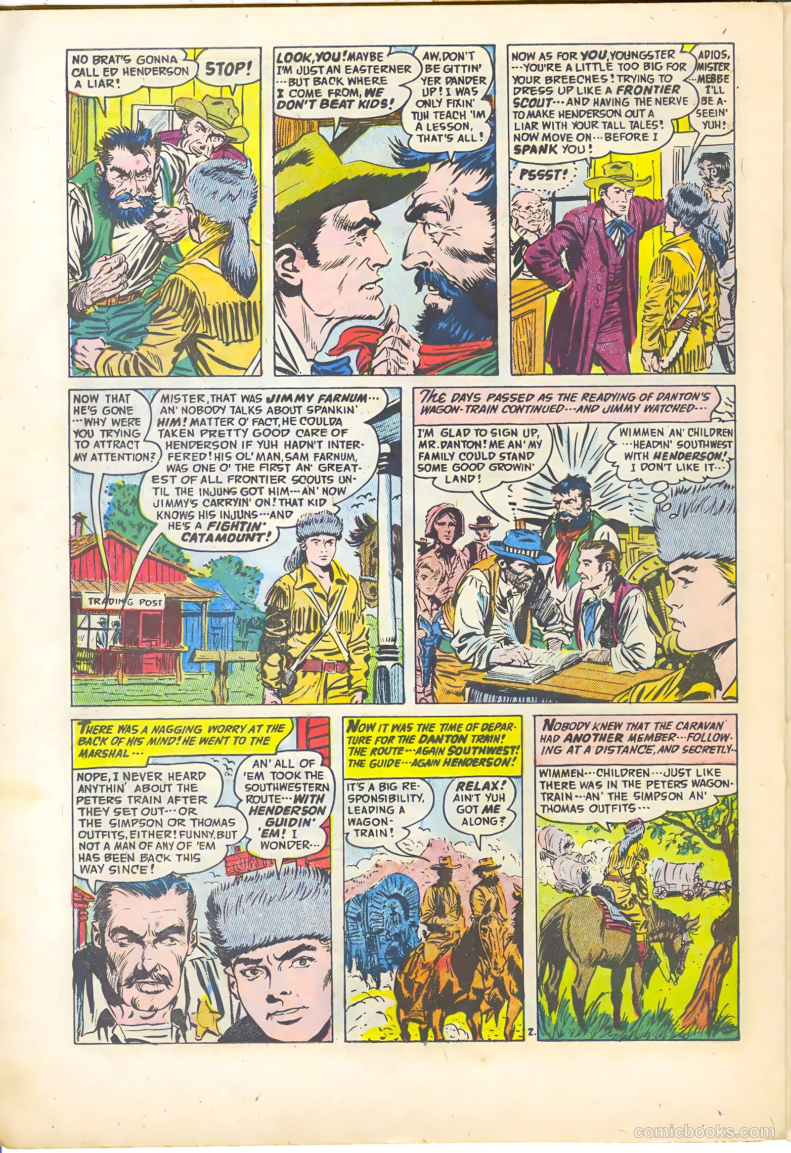 Young Heroes #35 (1955) — page 22 of 36