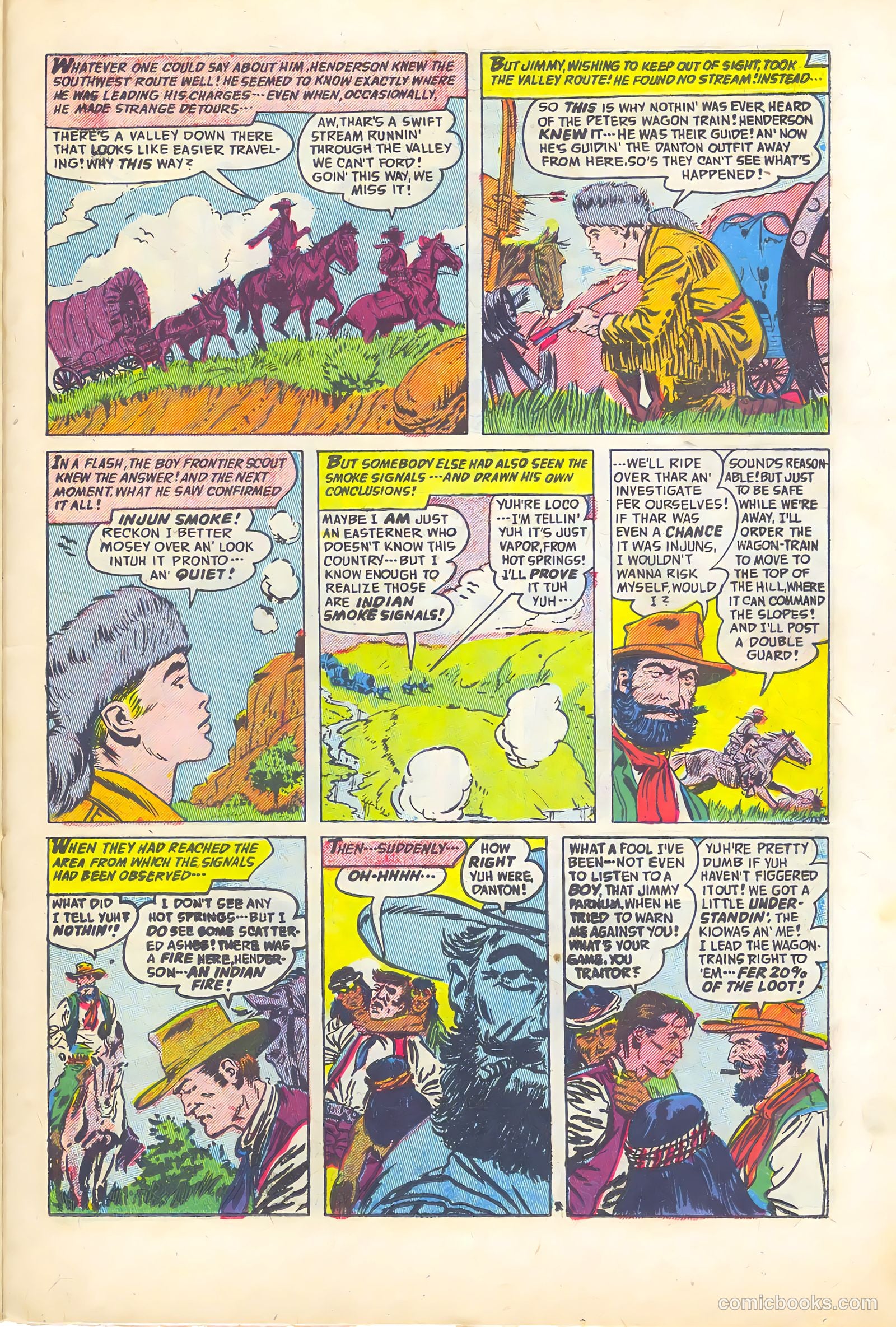 Young Heroes #35 (1955) — page 23 of 36