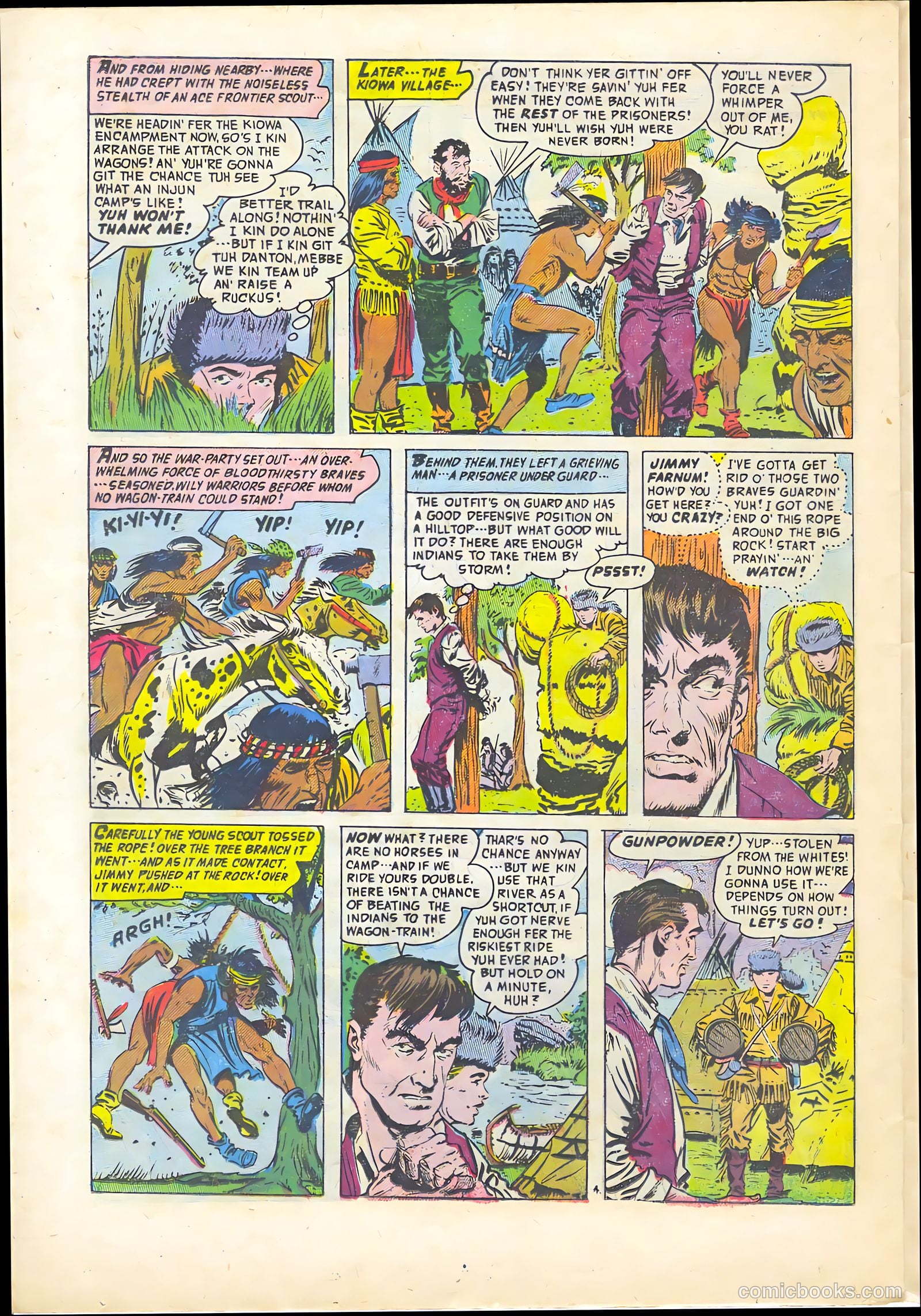 Young Heroes #35 (1955) — page 24 of 36