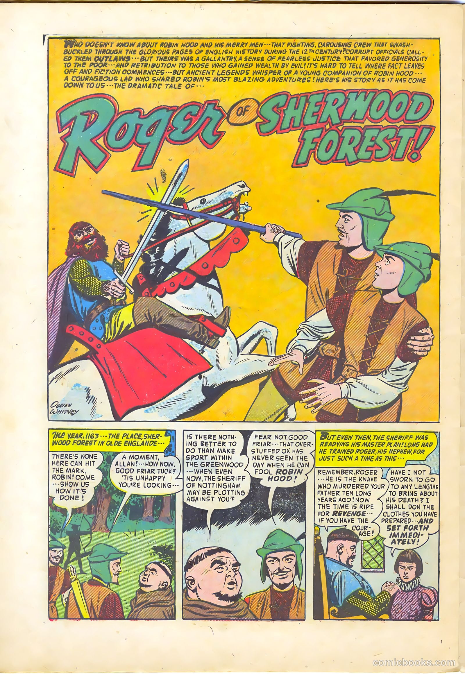 Young Heroes #35 (1955) — page 28 of 36