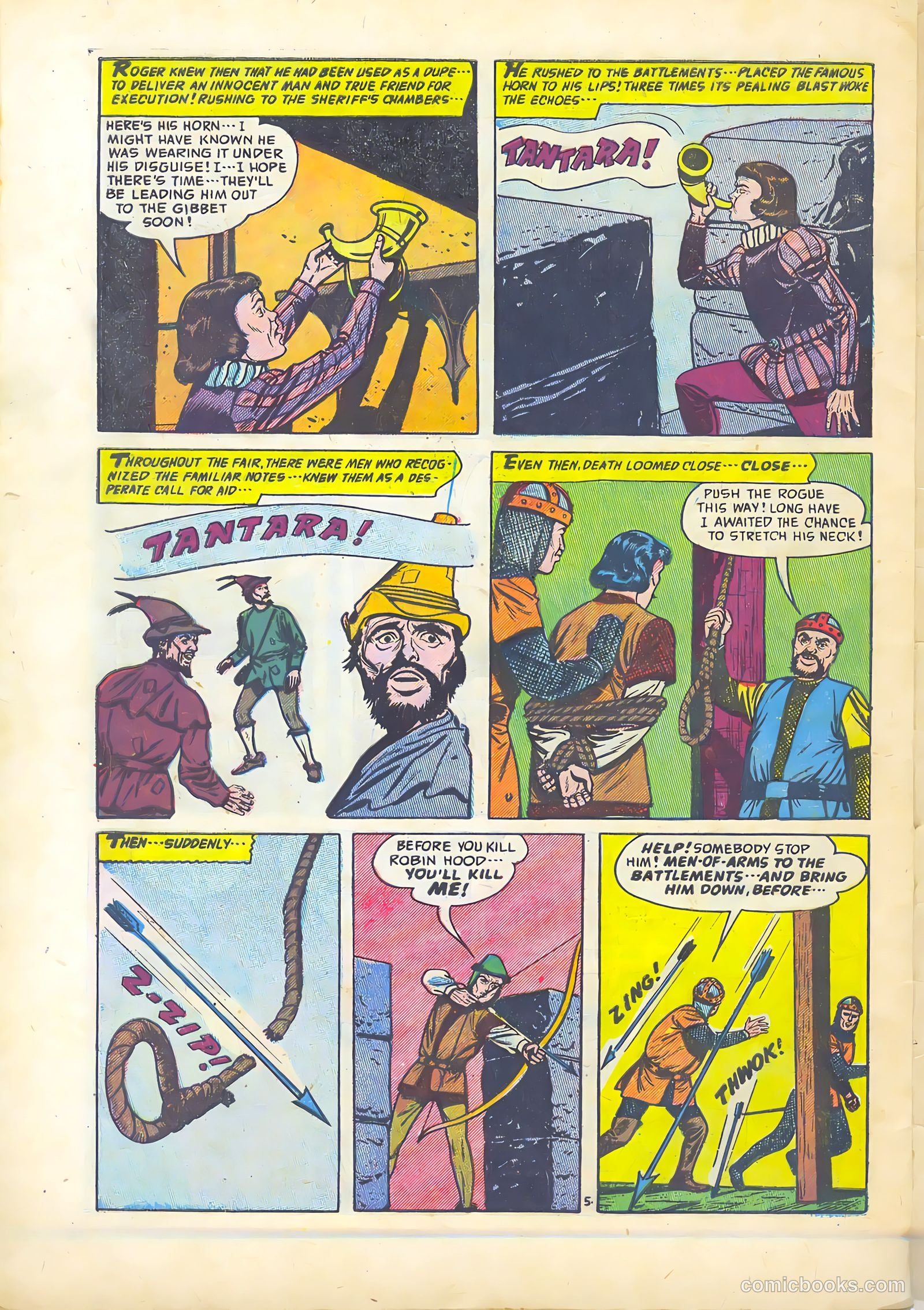Young Heroes #35 (1955) — page 32 of 36