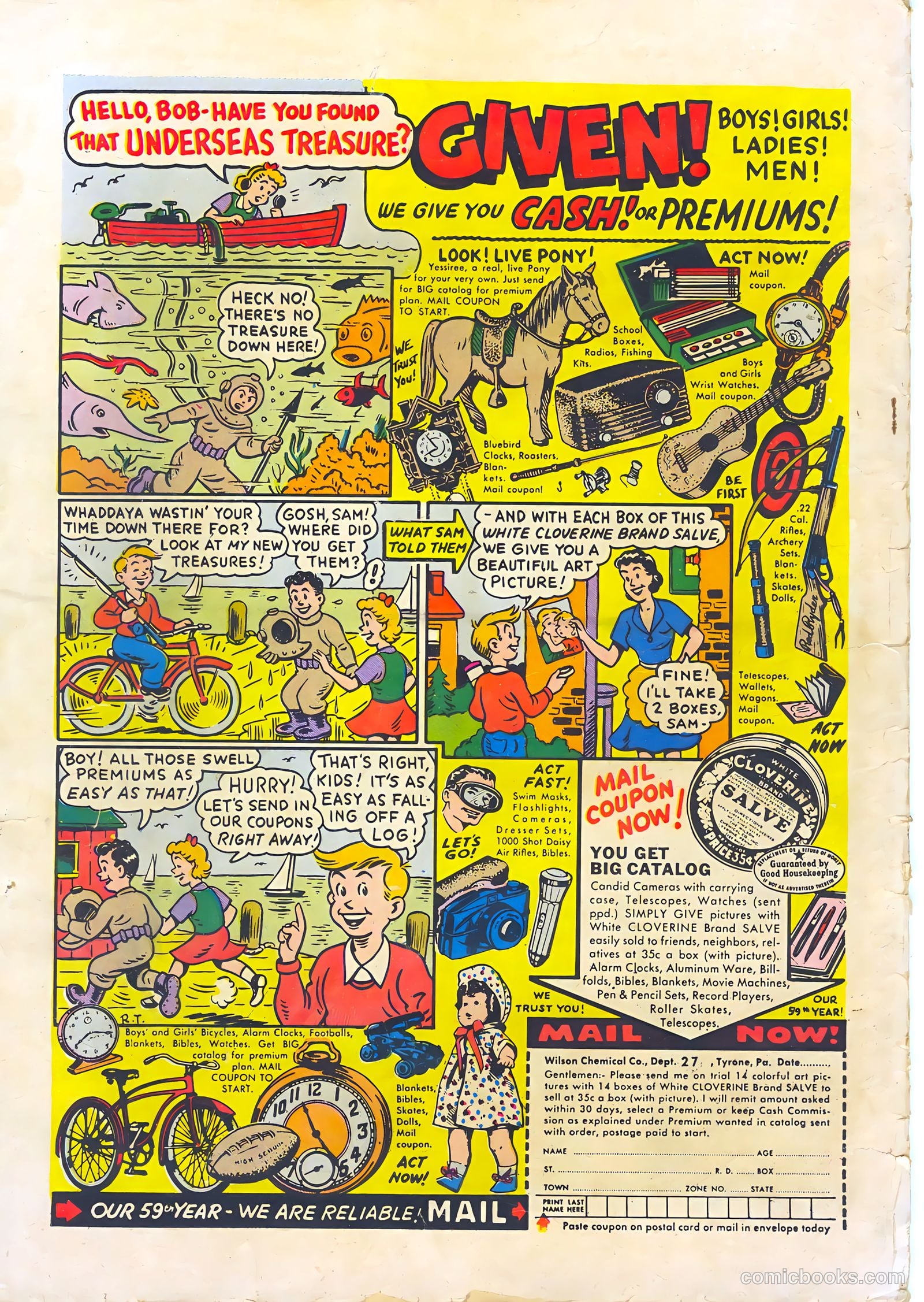 Young Heroes #35 (1955) — page 36 of 36