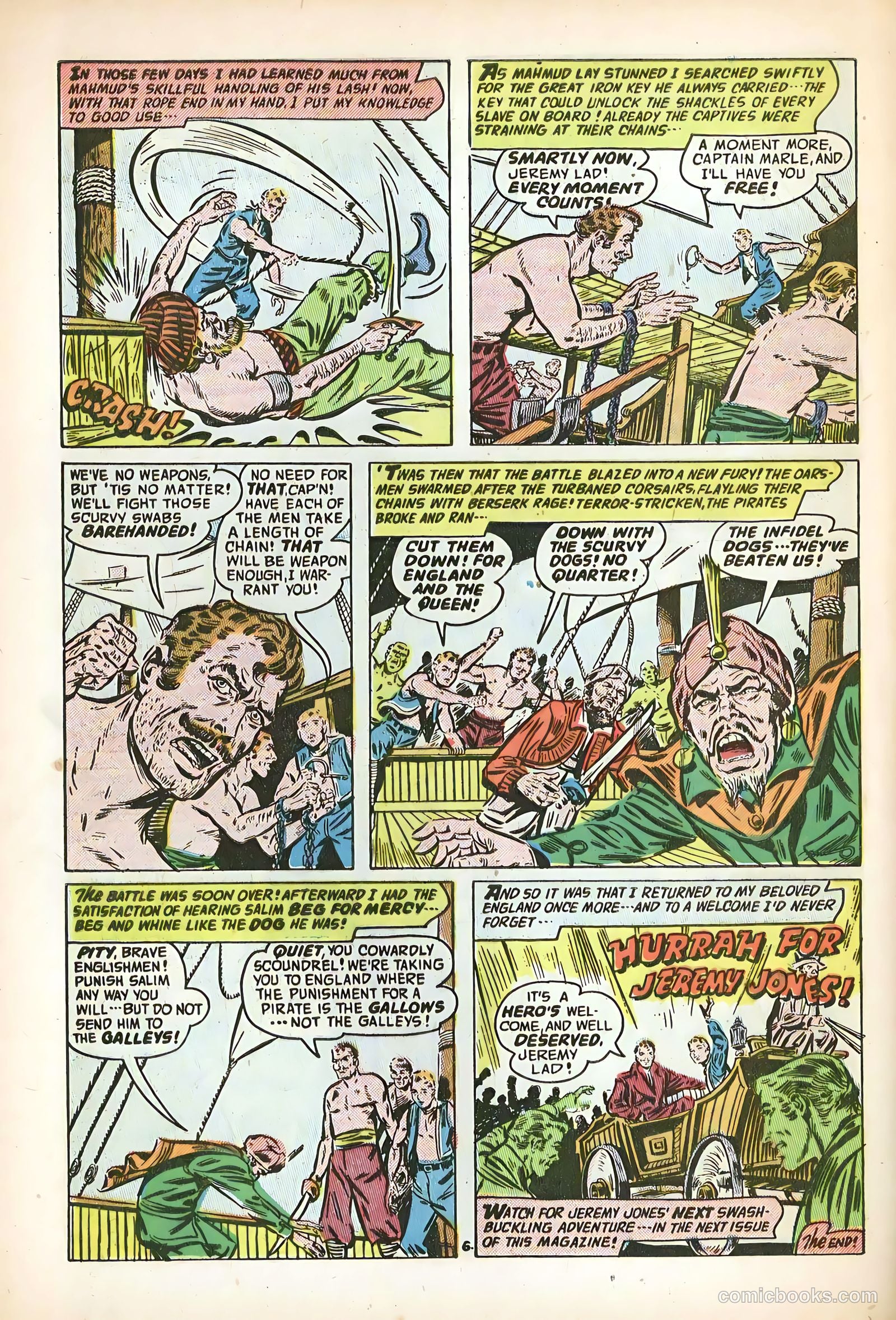 Young Heroes #36 (1955) — page 8 of 36