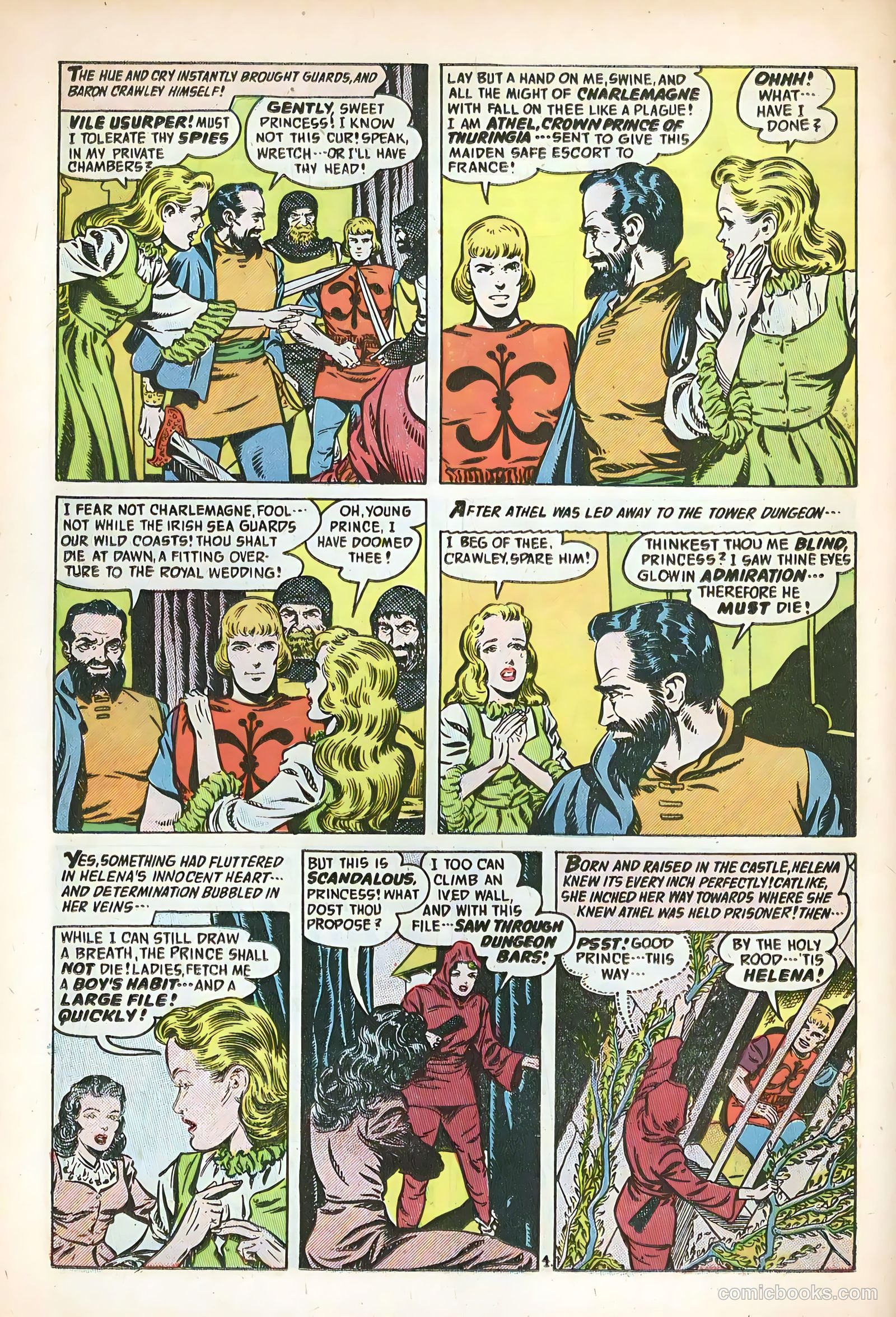 Young Heroes #36 (1955) — page 14 of 36