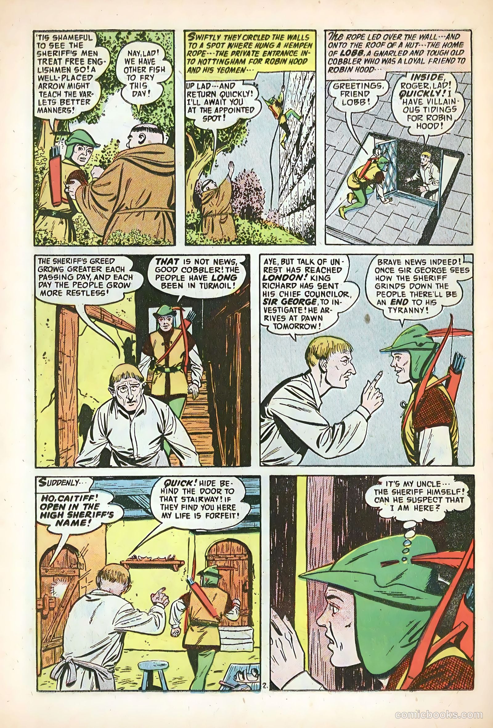 Young Heroes #36 (1955) — page 20 of 36