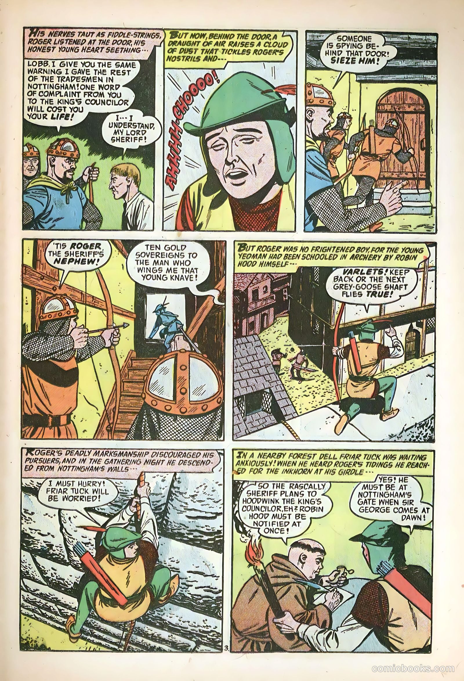 Young Heroes #36 (1955) — page 21 of 36
