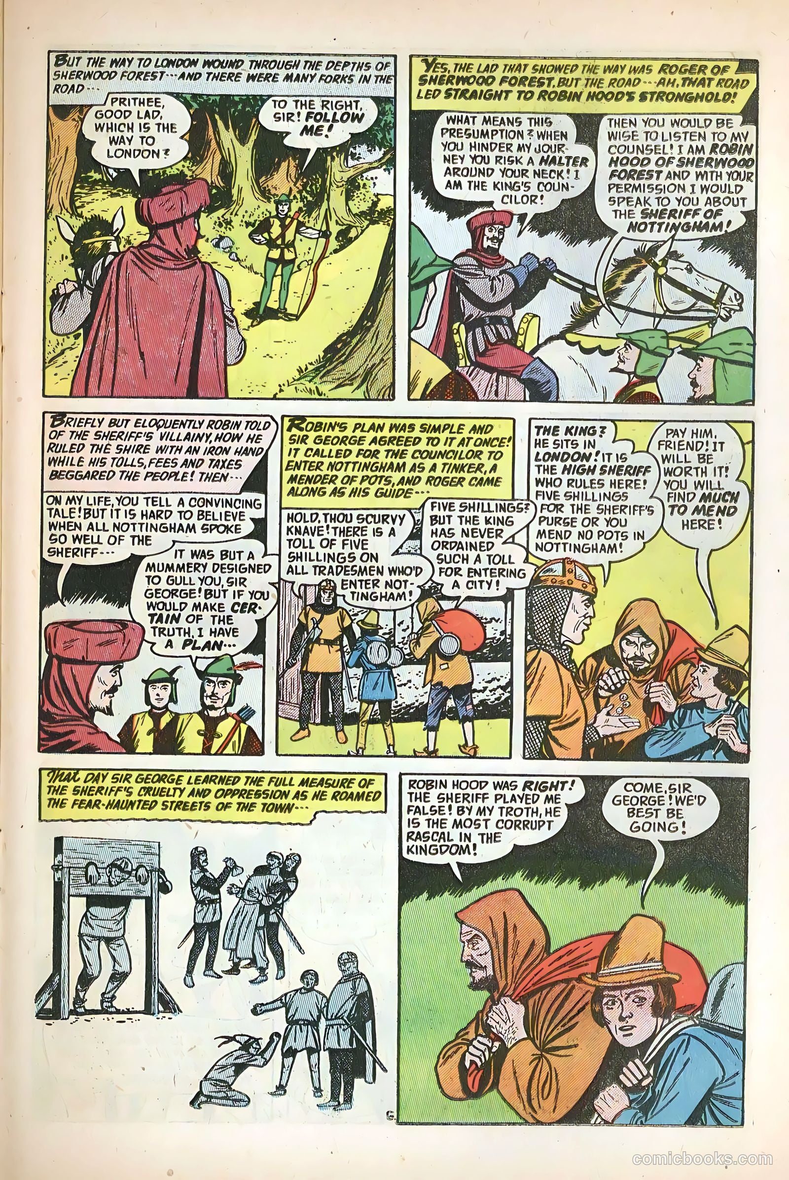 Young Heroes #36 (1955) — page 23 of 36