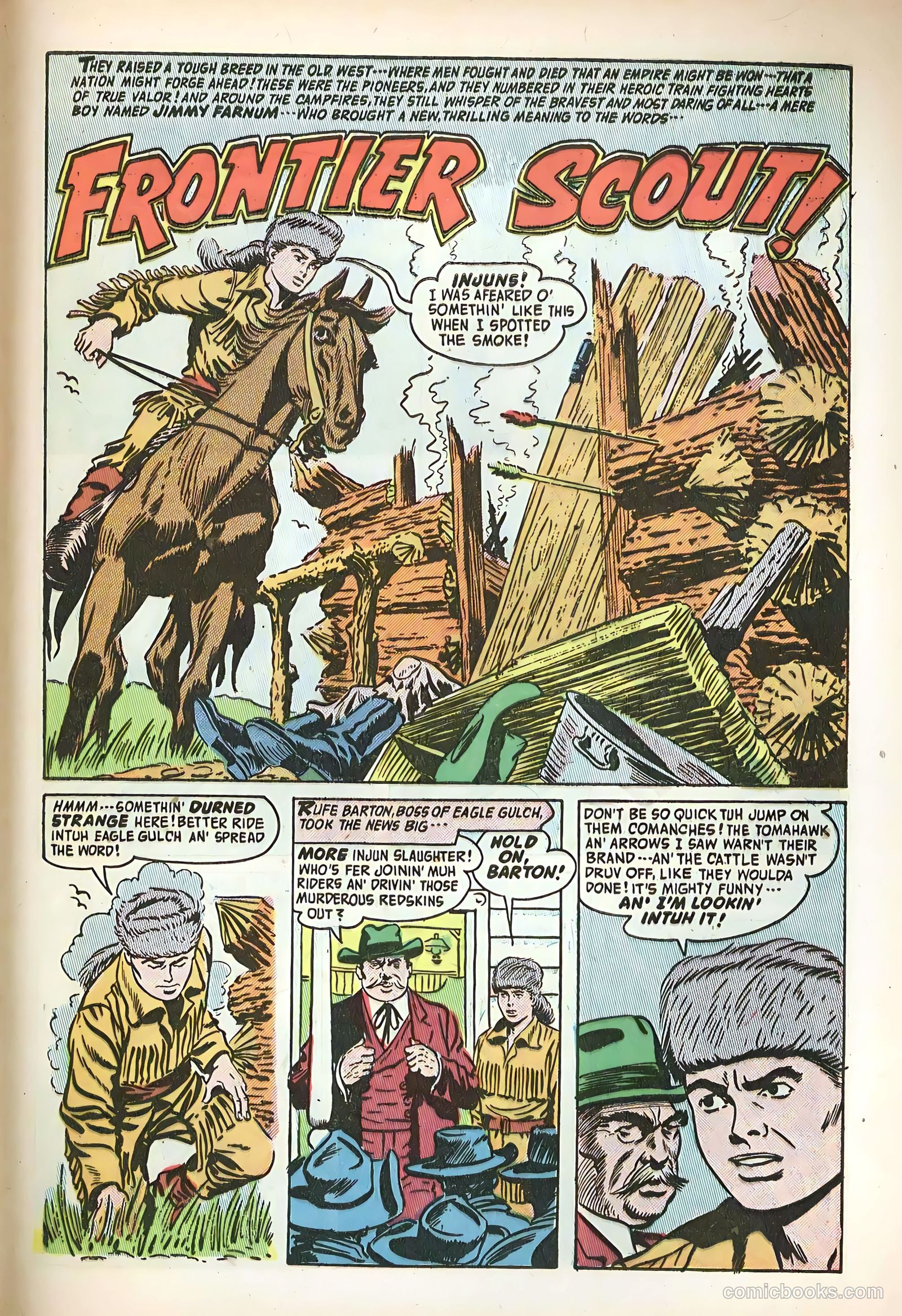 Young Heroes #36 (1955) — page 27 of 36