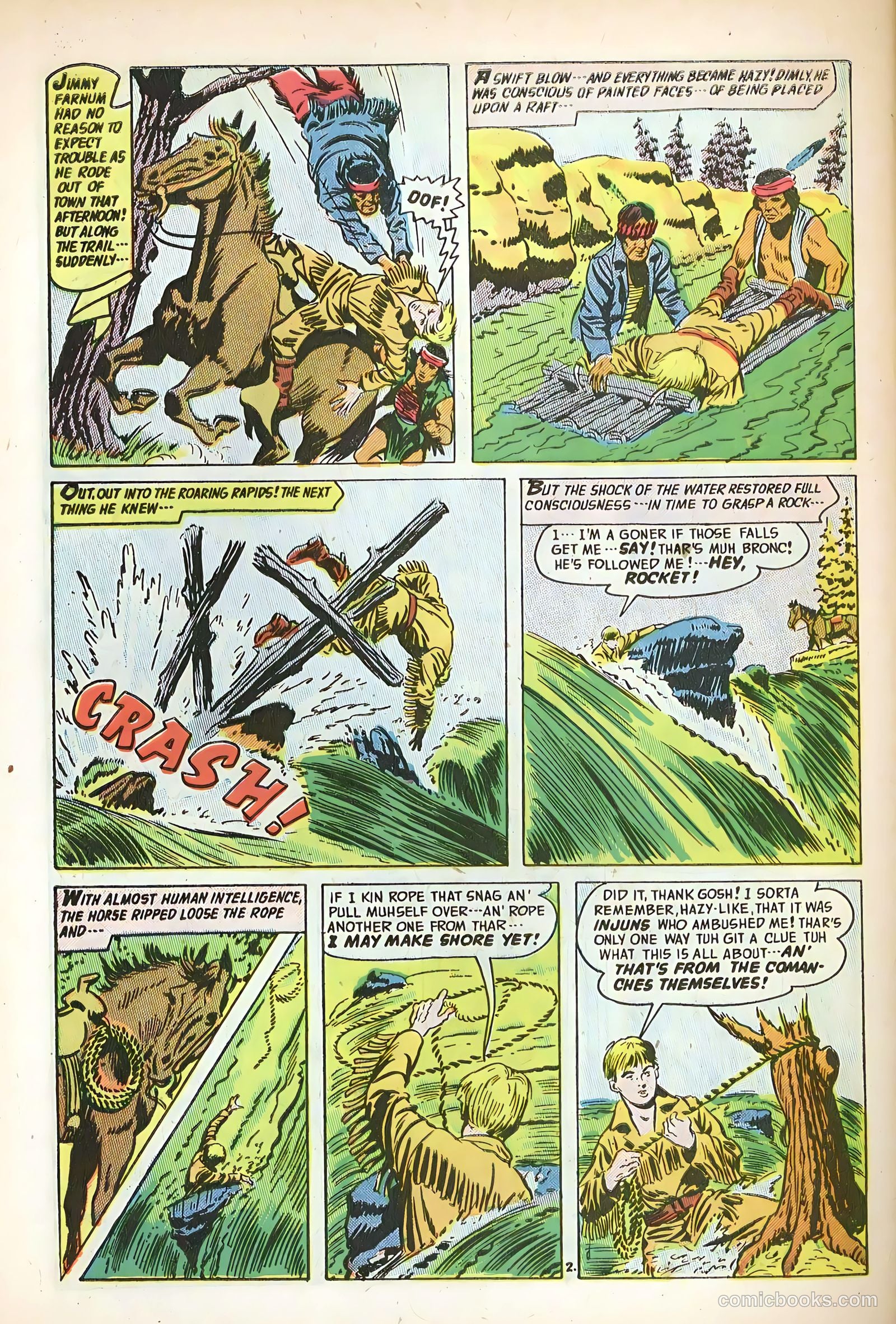 Young Heroes #36 (1955) — page 28 of 36