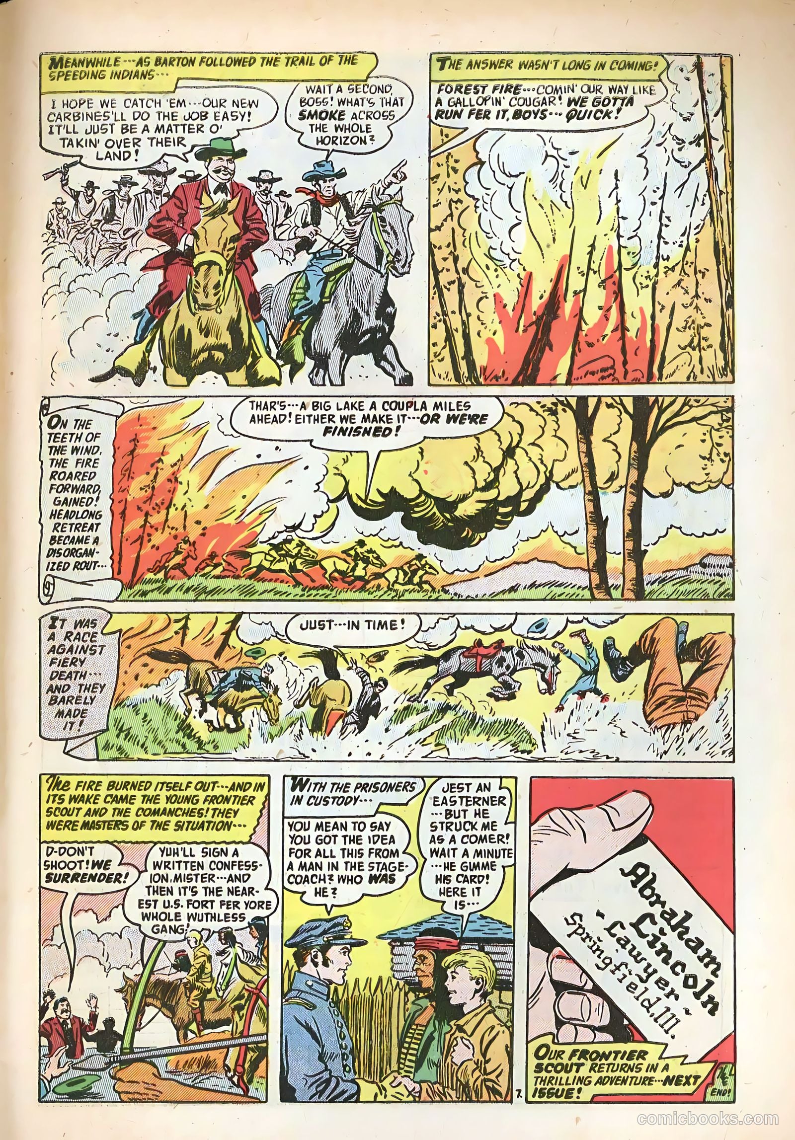 Young Heroes #36 (1955) — page 33 of 36