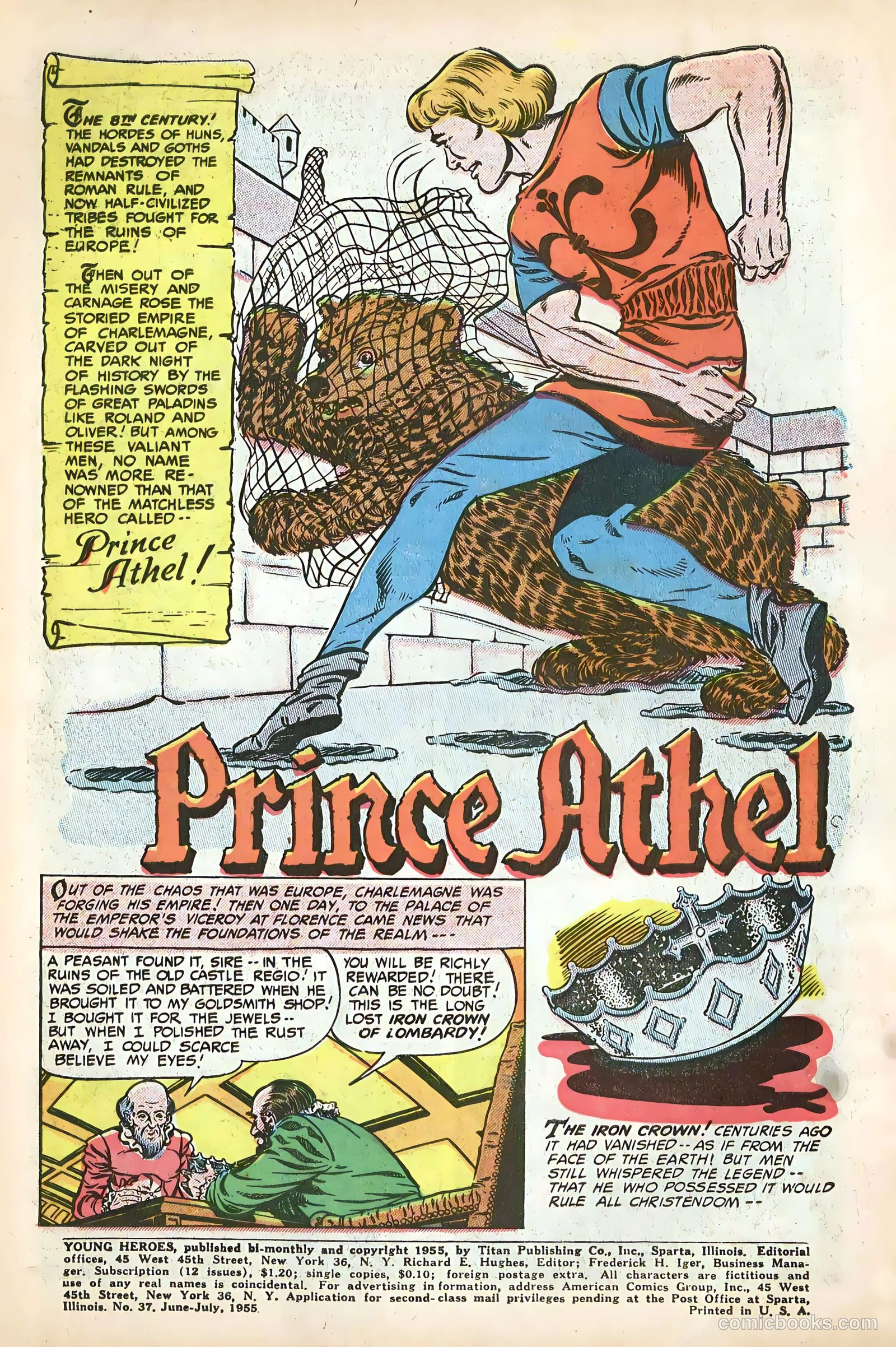 Young Heroes #37 (1955) — page 3 of 36