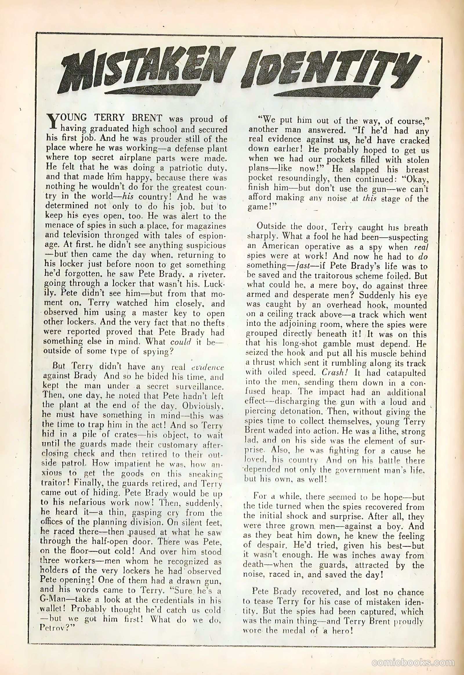 Young Heroes #37 (1955) — page 12 of 36