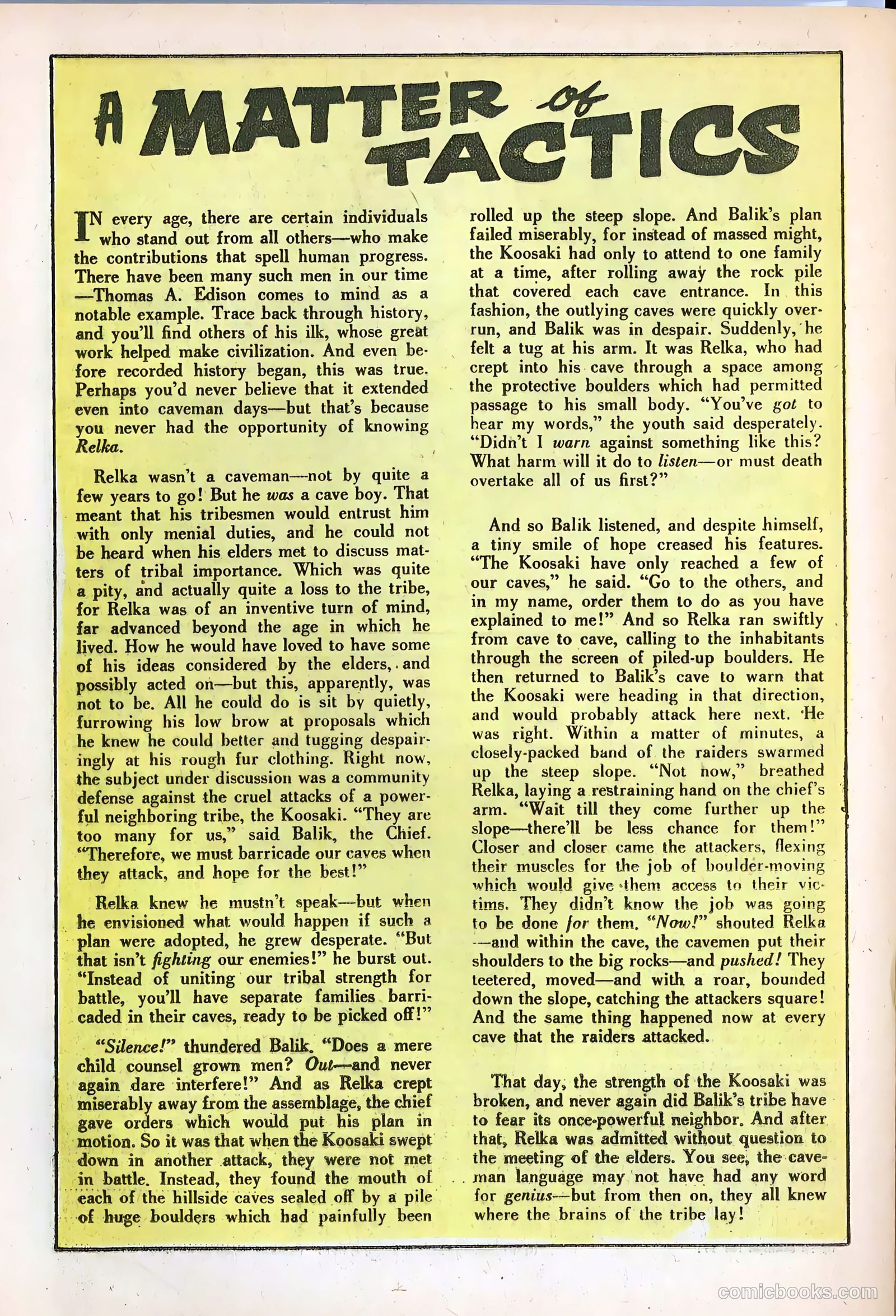 Young Heroes #37 (1955) — page 20 of 36