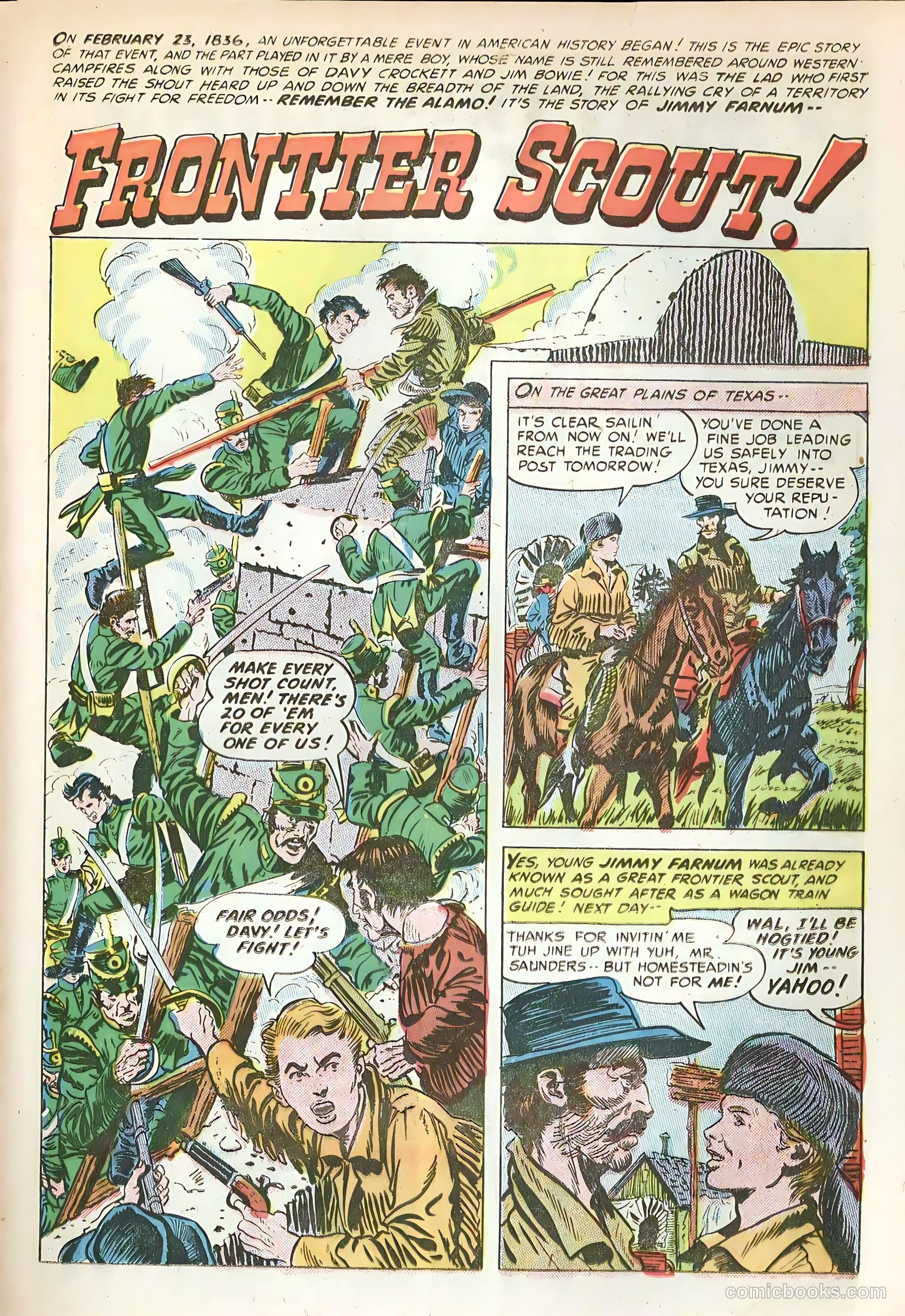 Young Heroes #37 (1955) — page 21 of 36