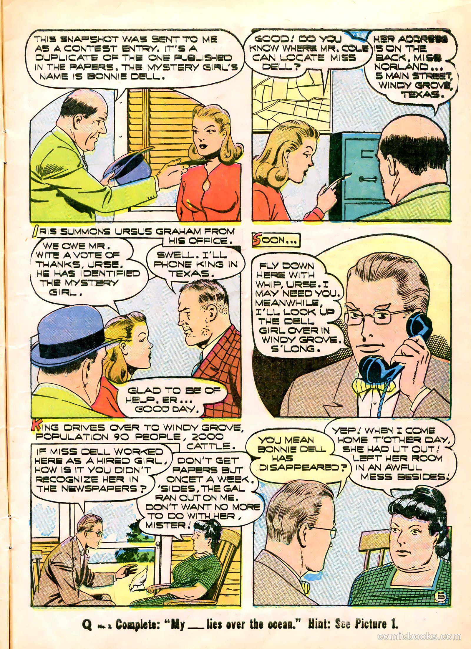 Young King Cole #10 (1948) — page 7 of 52