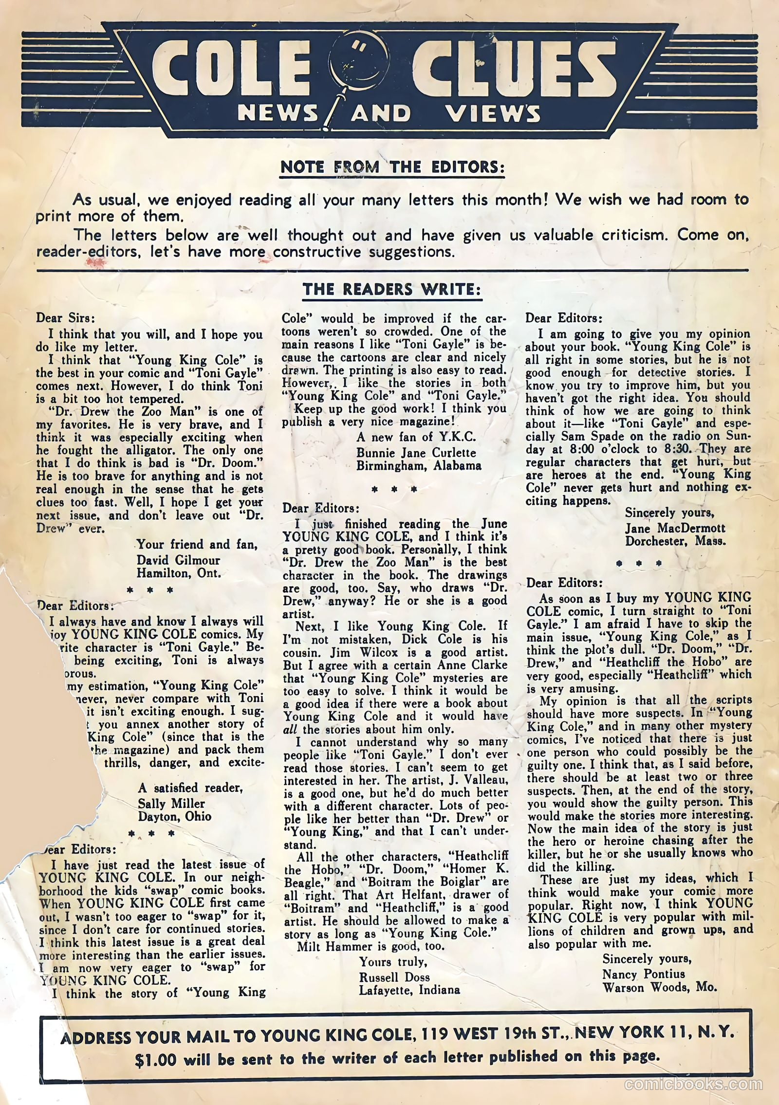 Young King Cole #5 (1947) — page 2 of 52