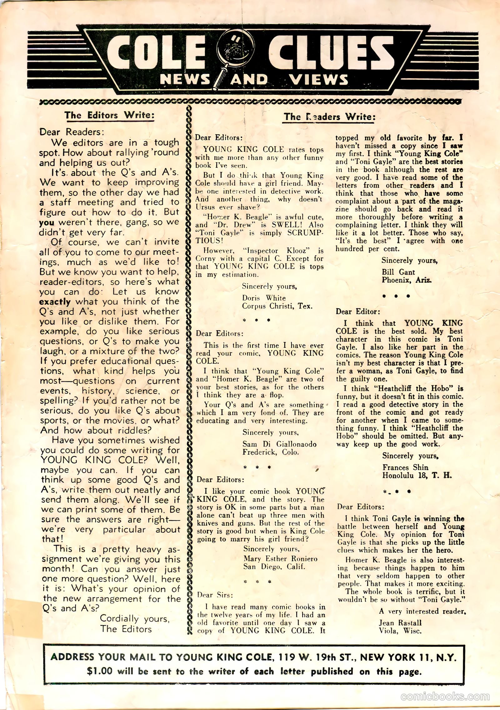 Young King Cole #7 (1947) — page 2 of 52