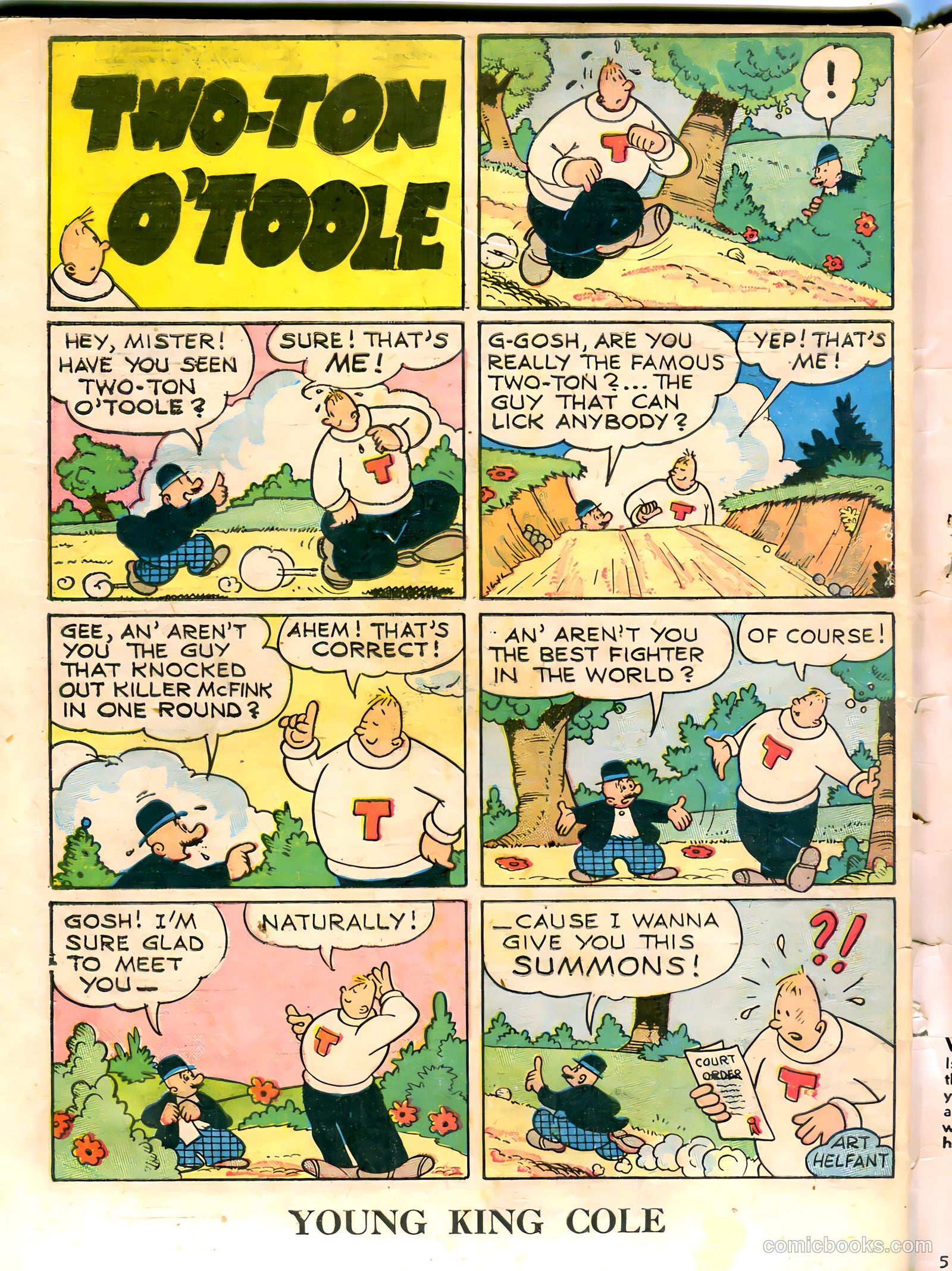 Young King Cole #7 (1947) — page 50 of 52
