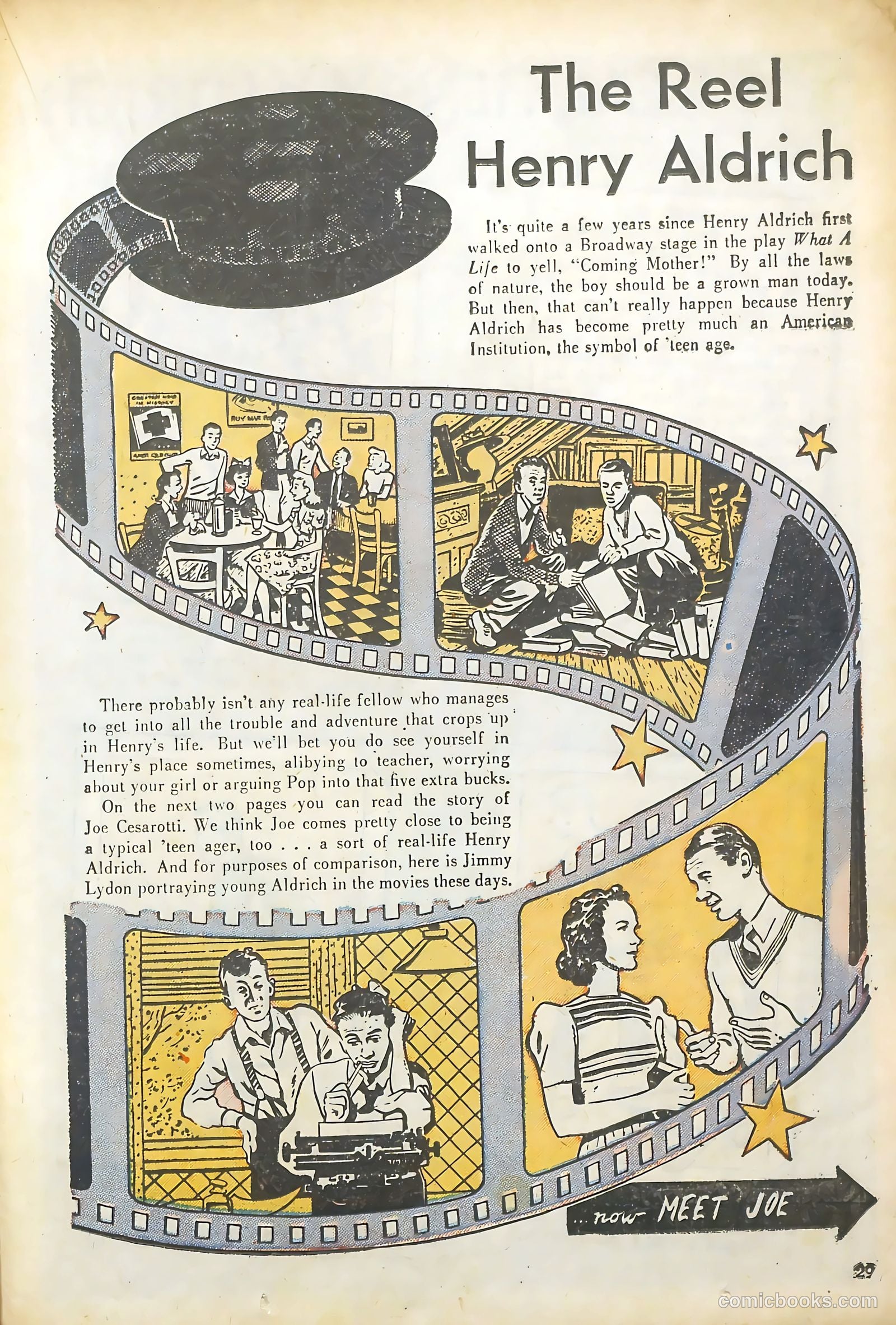 Young Life #1 (1945) — page 31 of 54