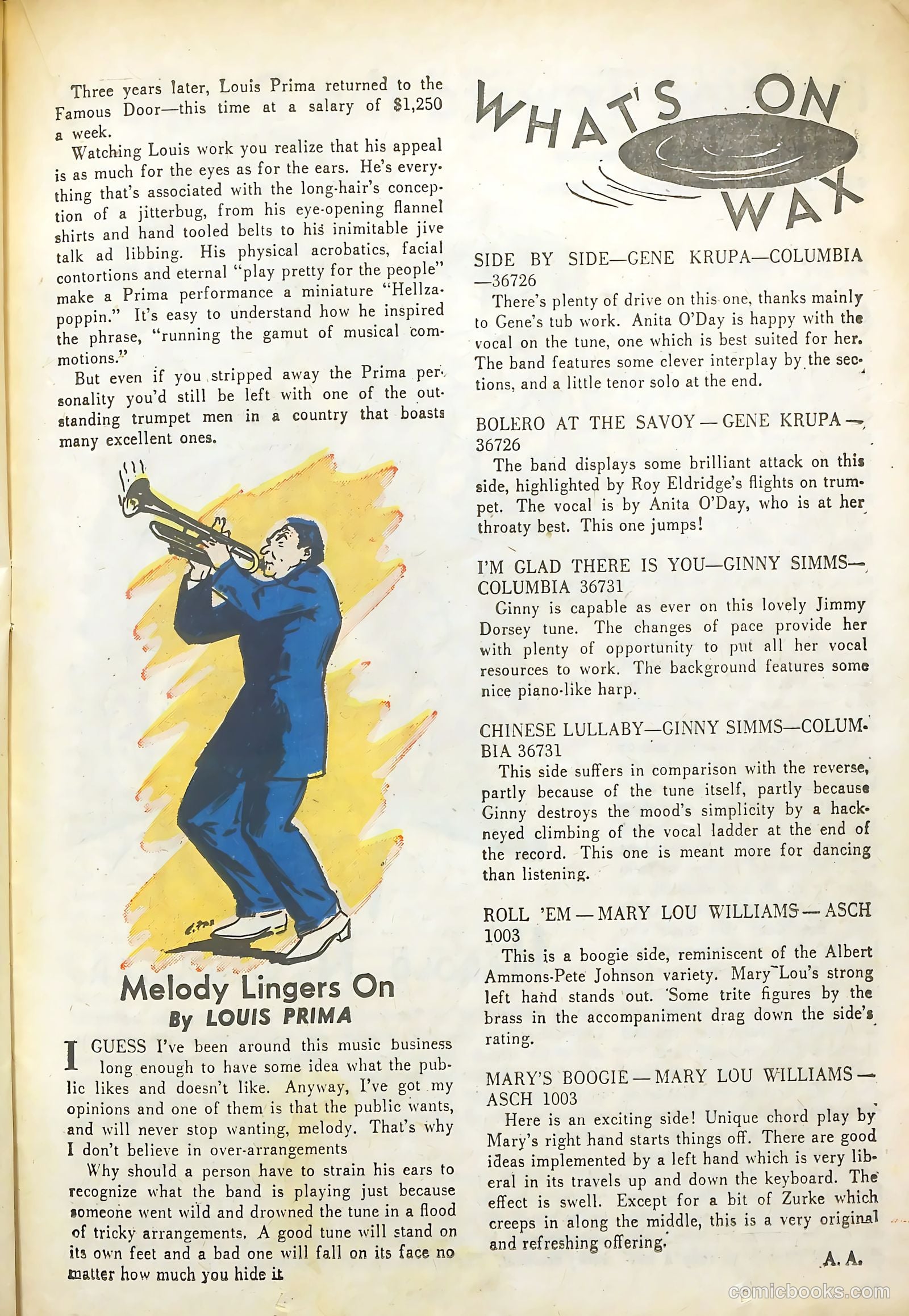Young Life #1 (1945) — page 35 of 54
