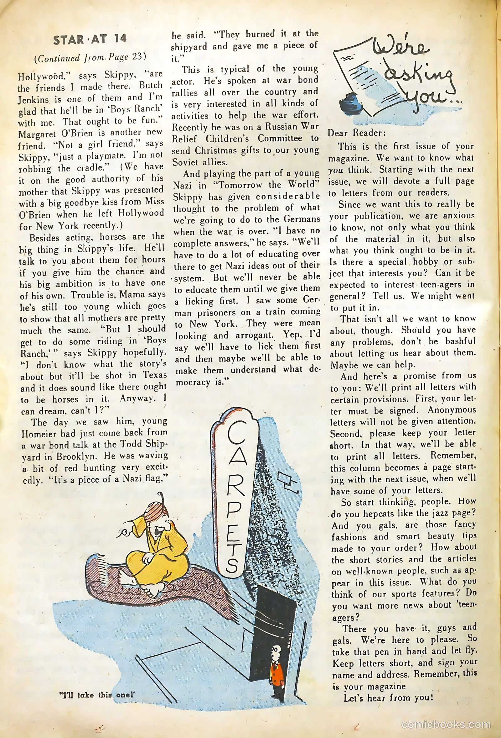 Young Life #1 (1945) — page 40 of 54