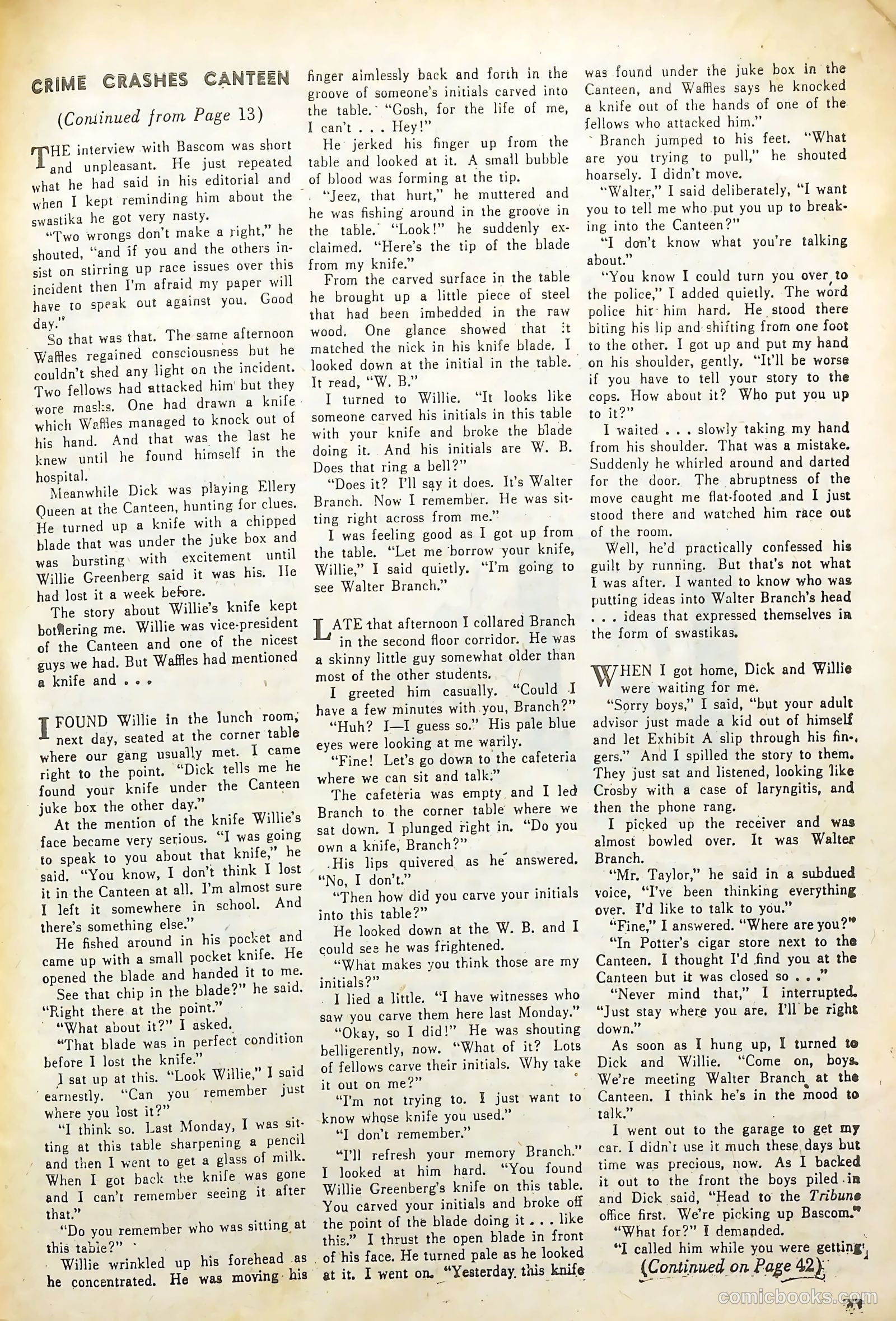 Young Life #1 (1945) — page 43 of 54