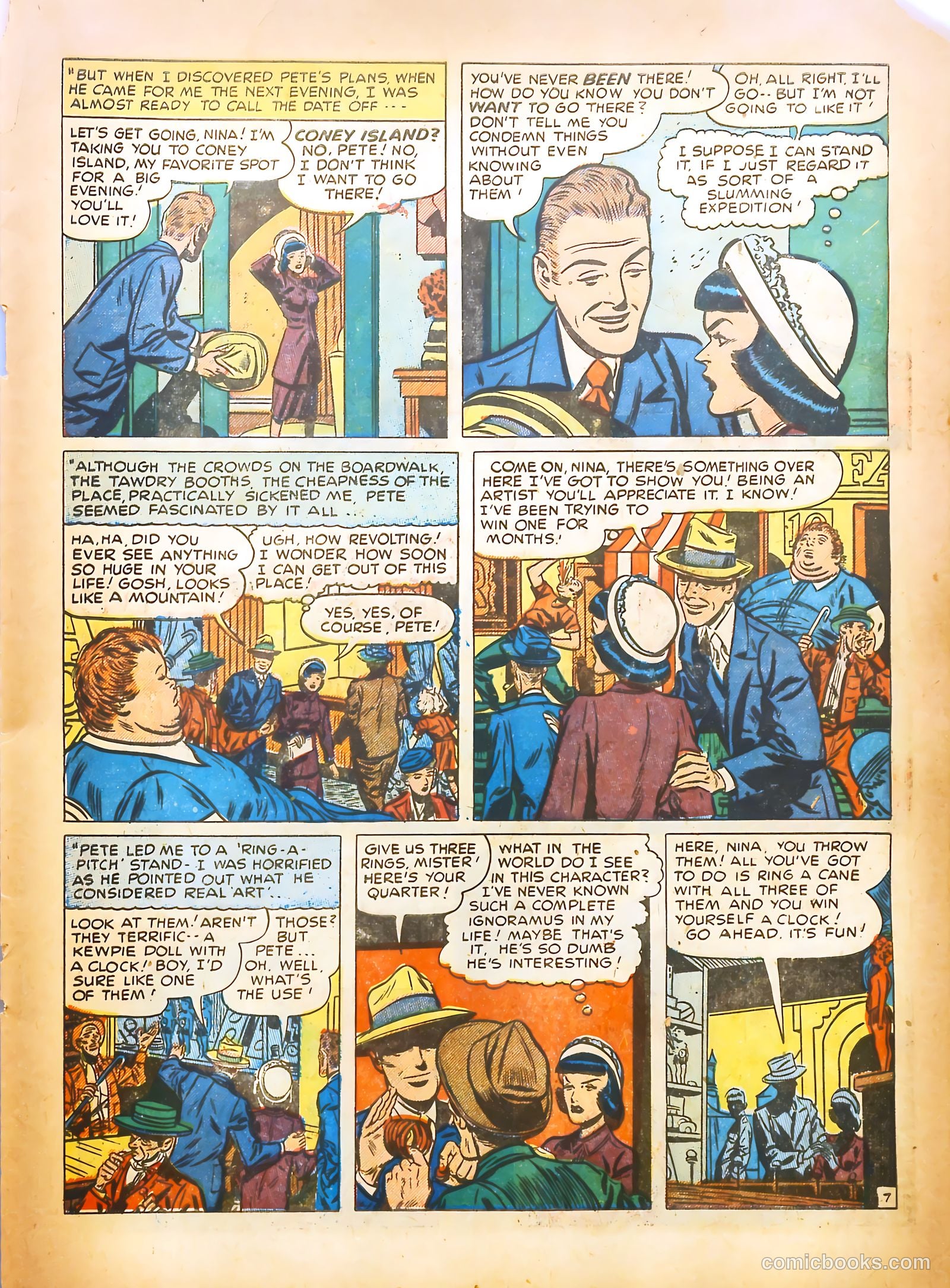 Young Love #1 (1949) — page 19 of 52
