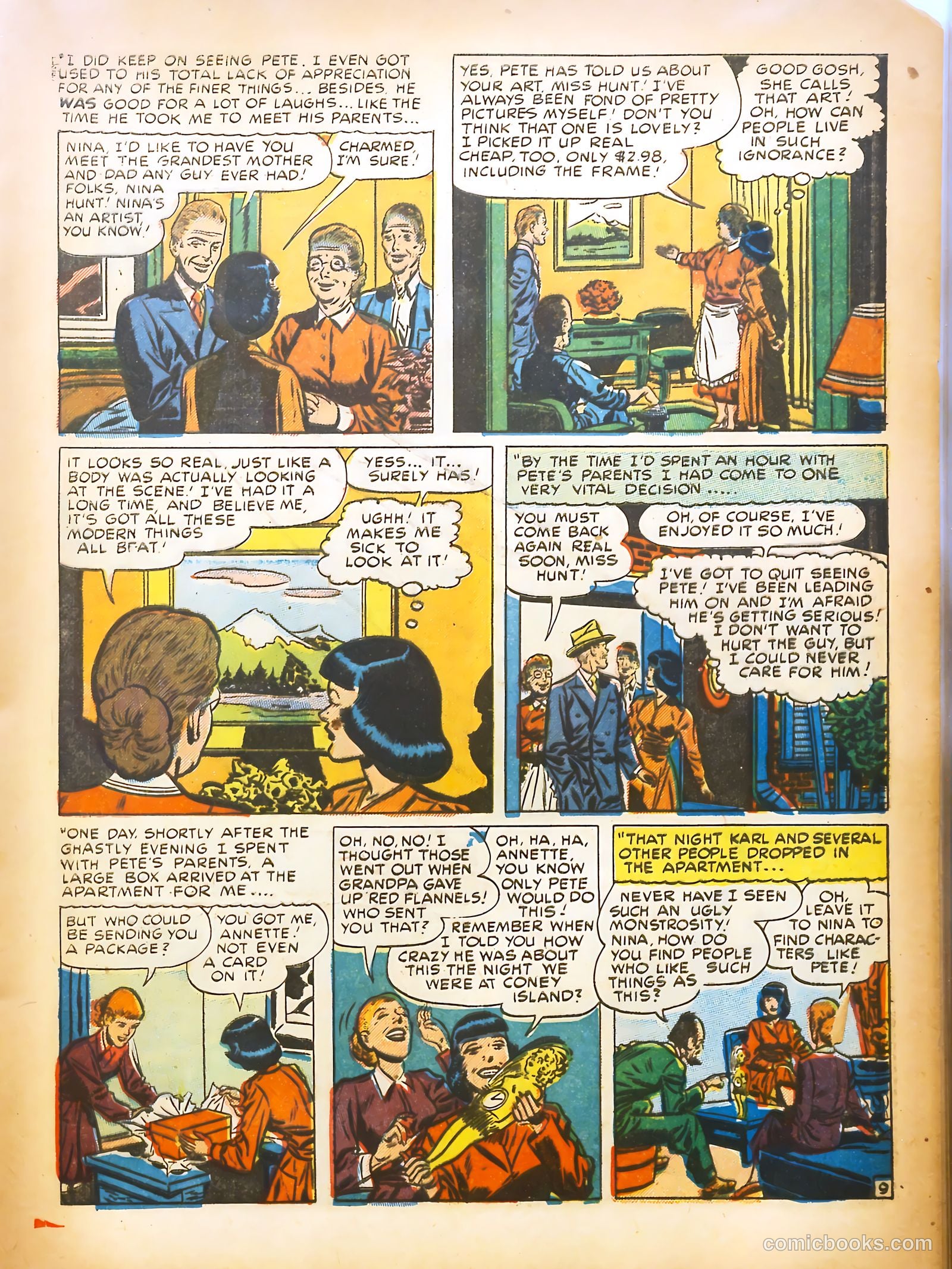 Young Love #1 (1949) — page 21 of 52