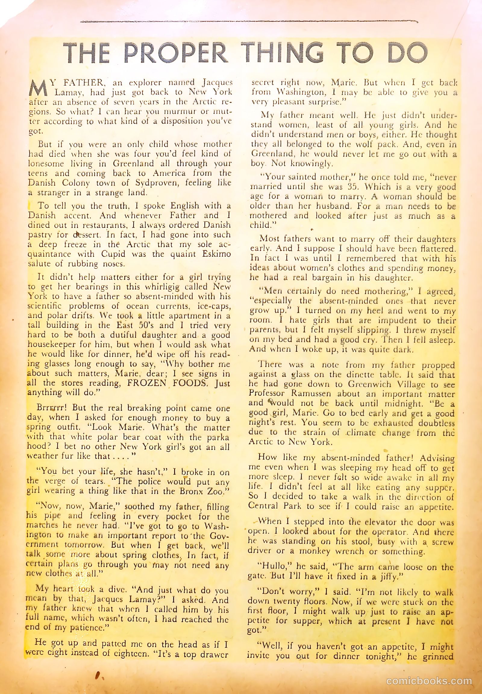 Young Love #1 (1949) — page 32 of 52