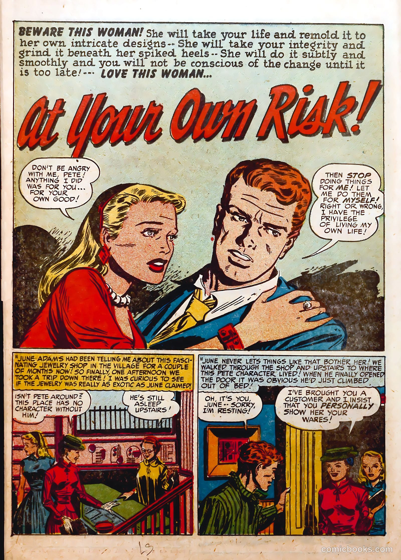 Young Love #10 (1950) — page 14 of 53
