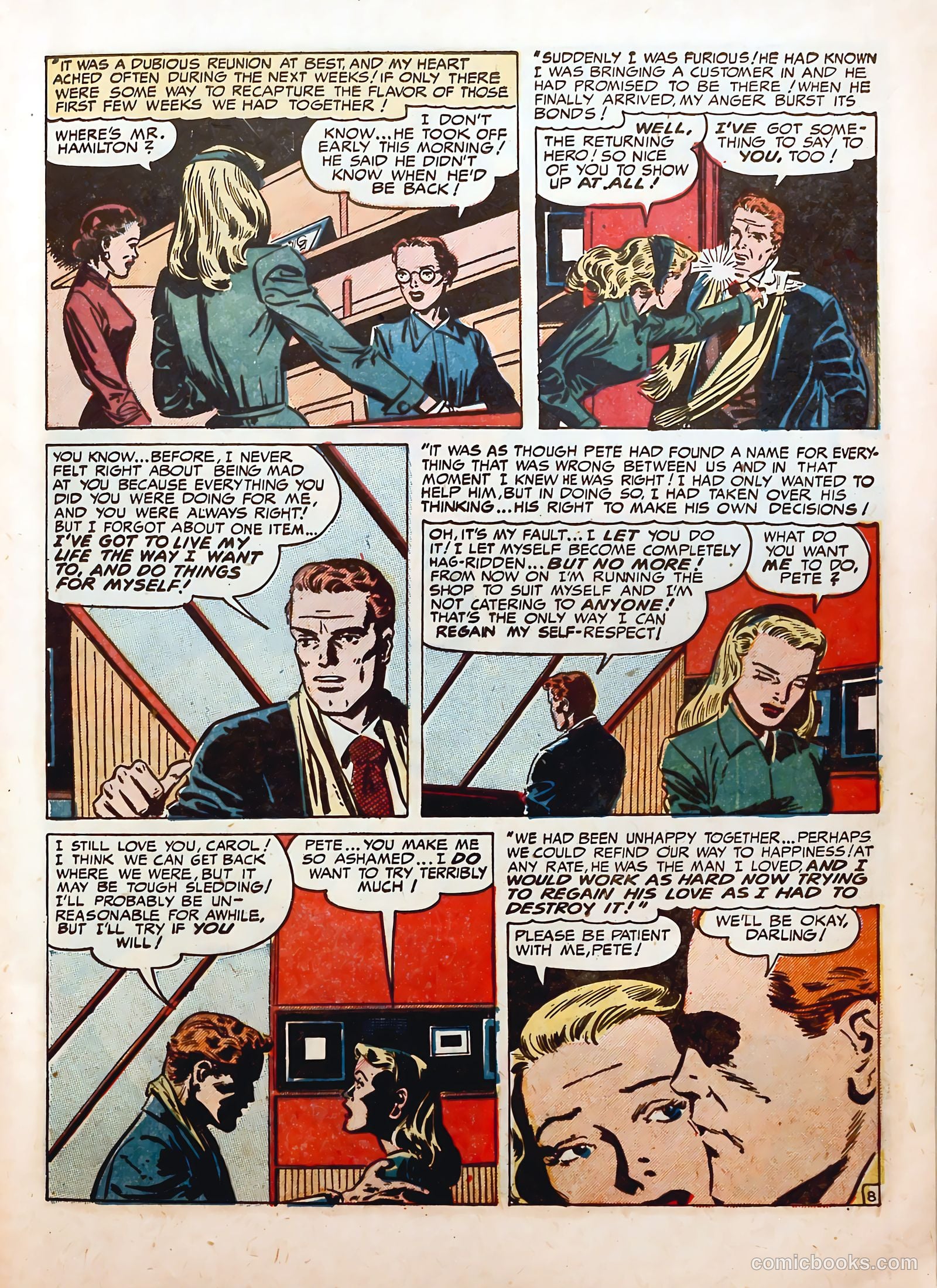 Young Love #10 (1950) — page 21 of 53
