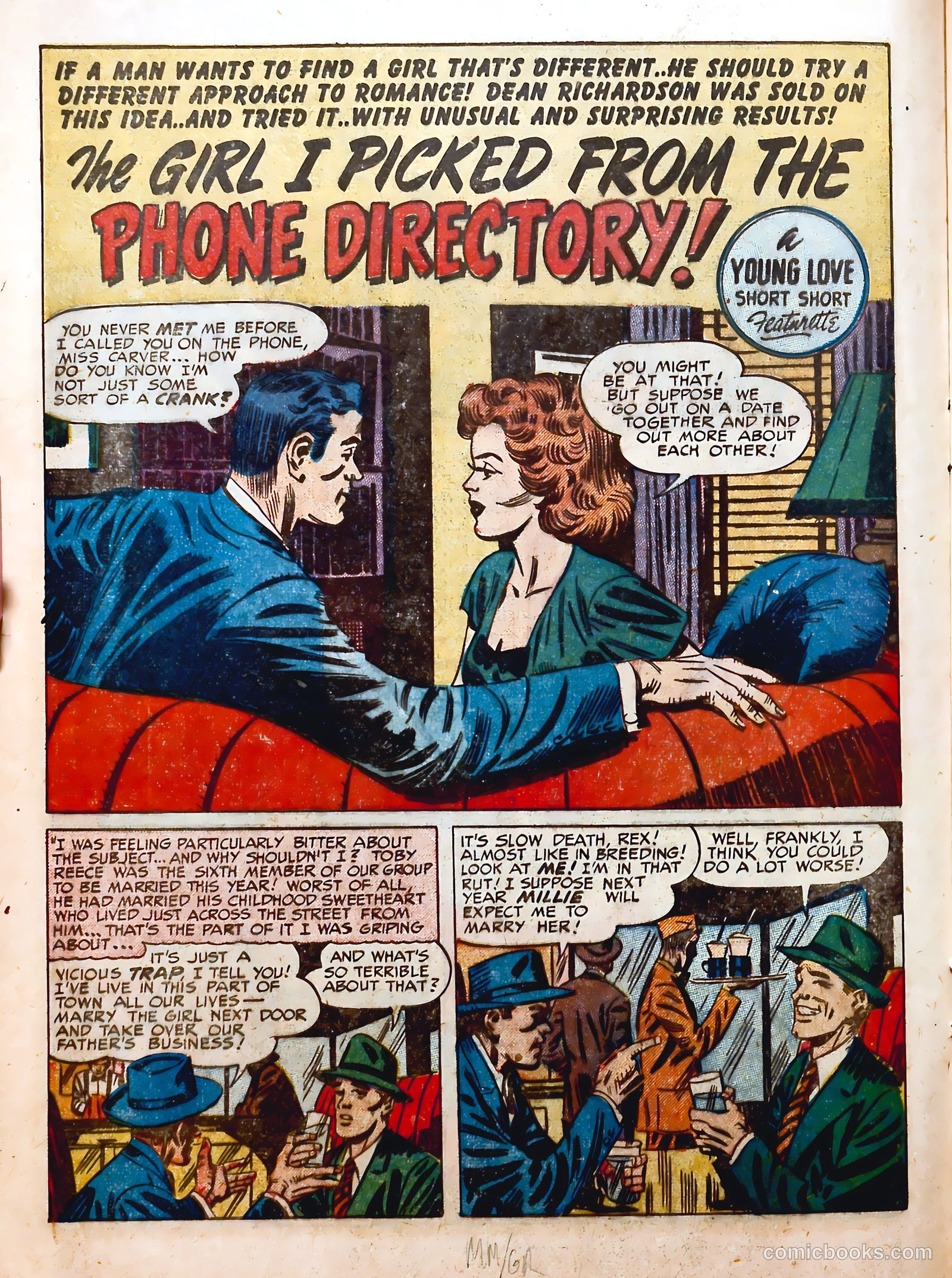 Young Love #10 (1950) — page 22 of 53
