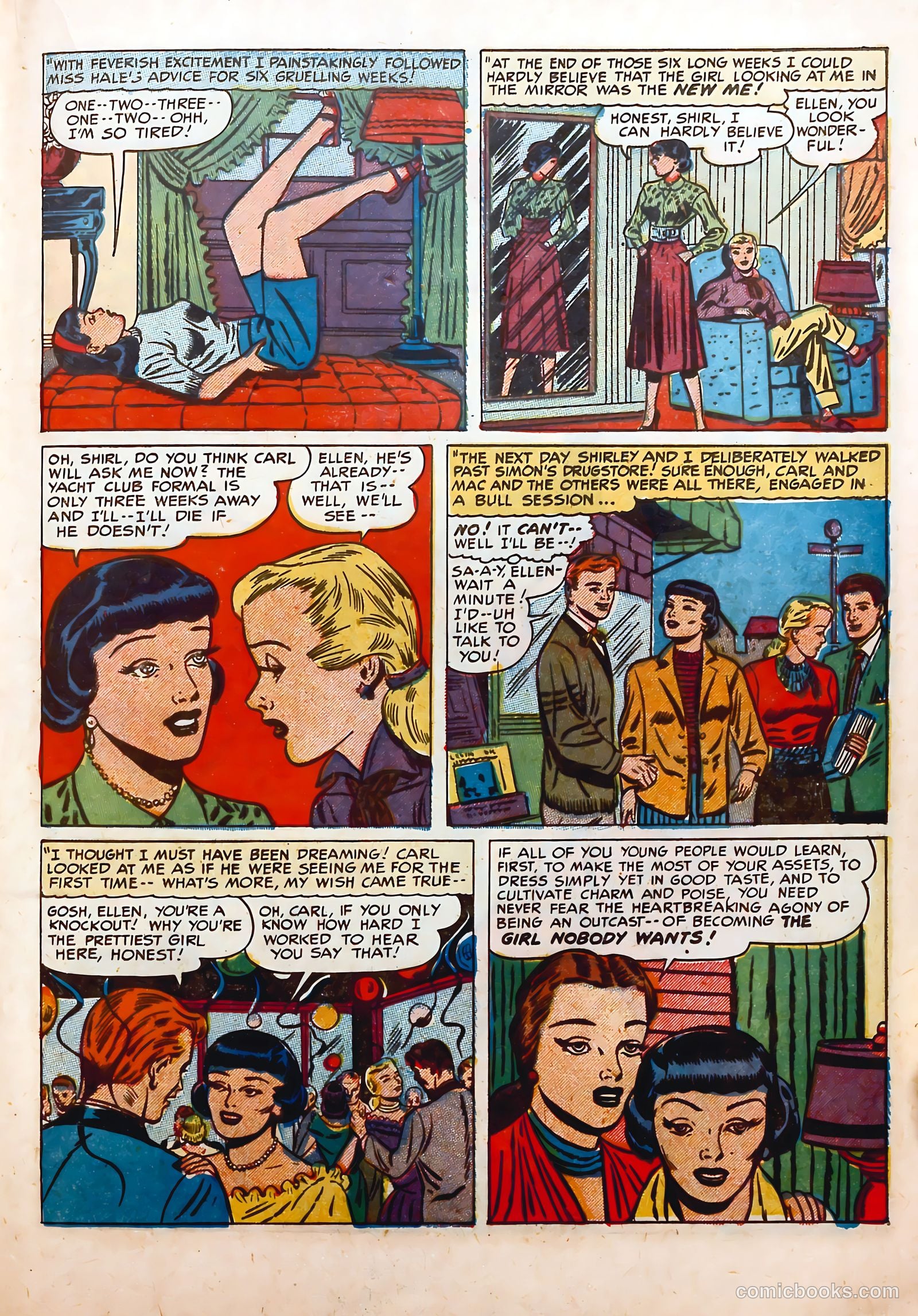 Young Love #10 (1950) — page 27 of 53
