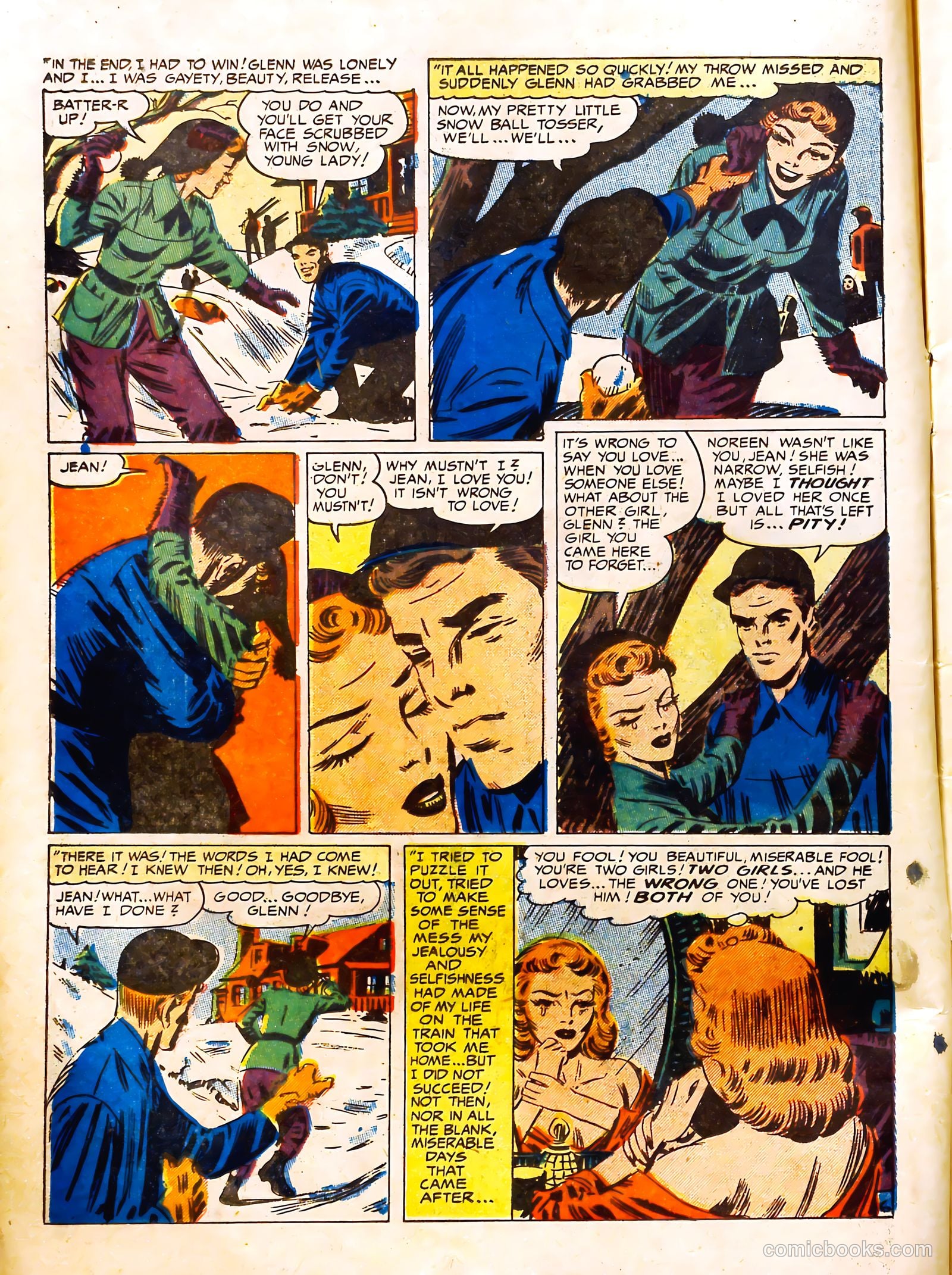 Young Love #11 (1950) — page 8 of 52