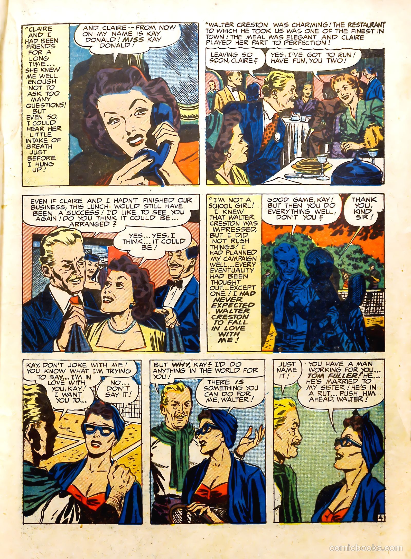Young Love #11 (1950) — page 21 of 52