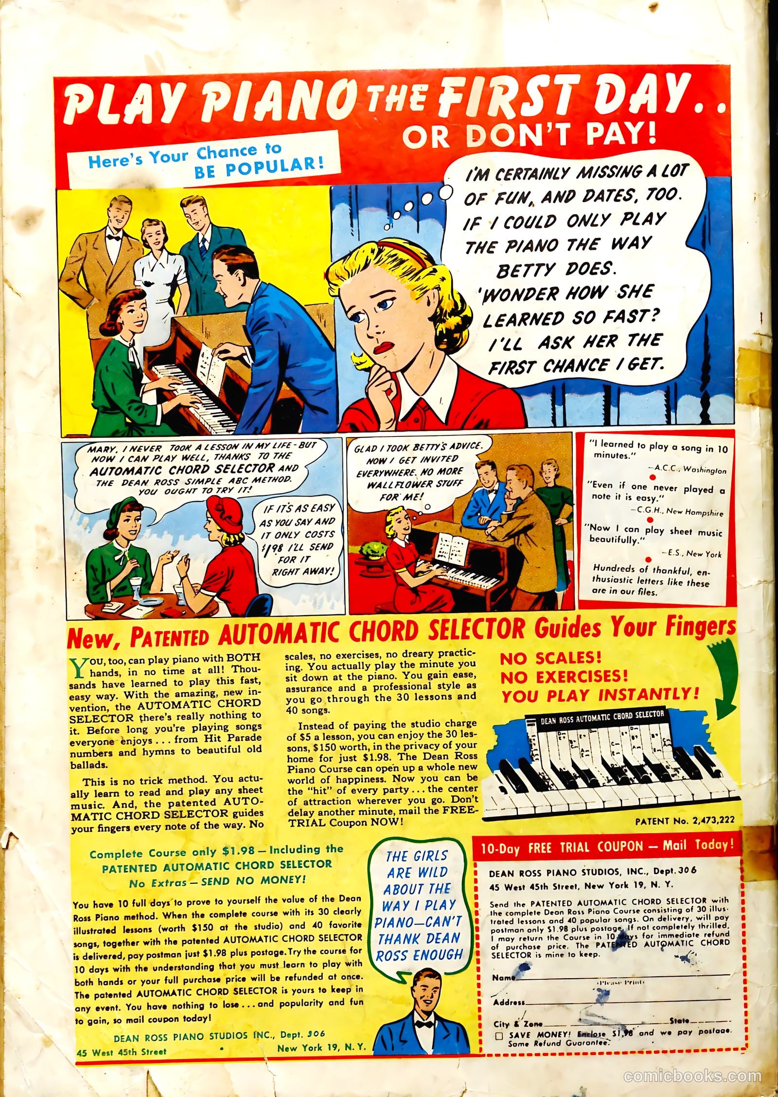 Young Love #11 (1950) — page 52 of 52