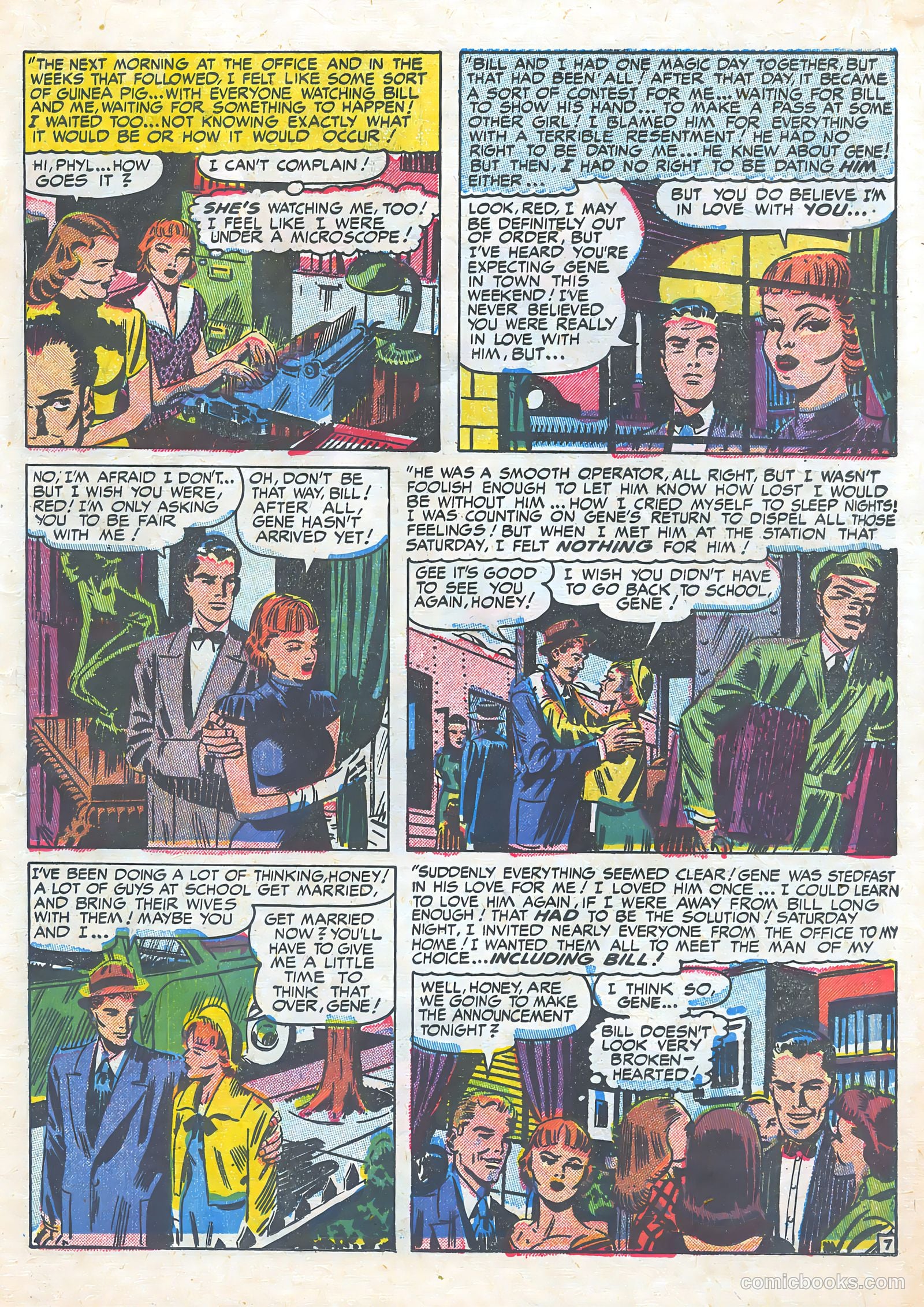 Young Love #12 (1950) — page 9 of 53