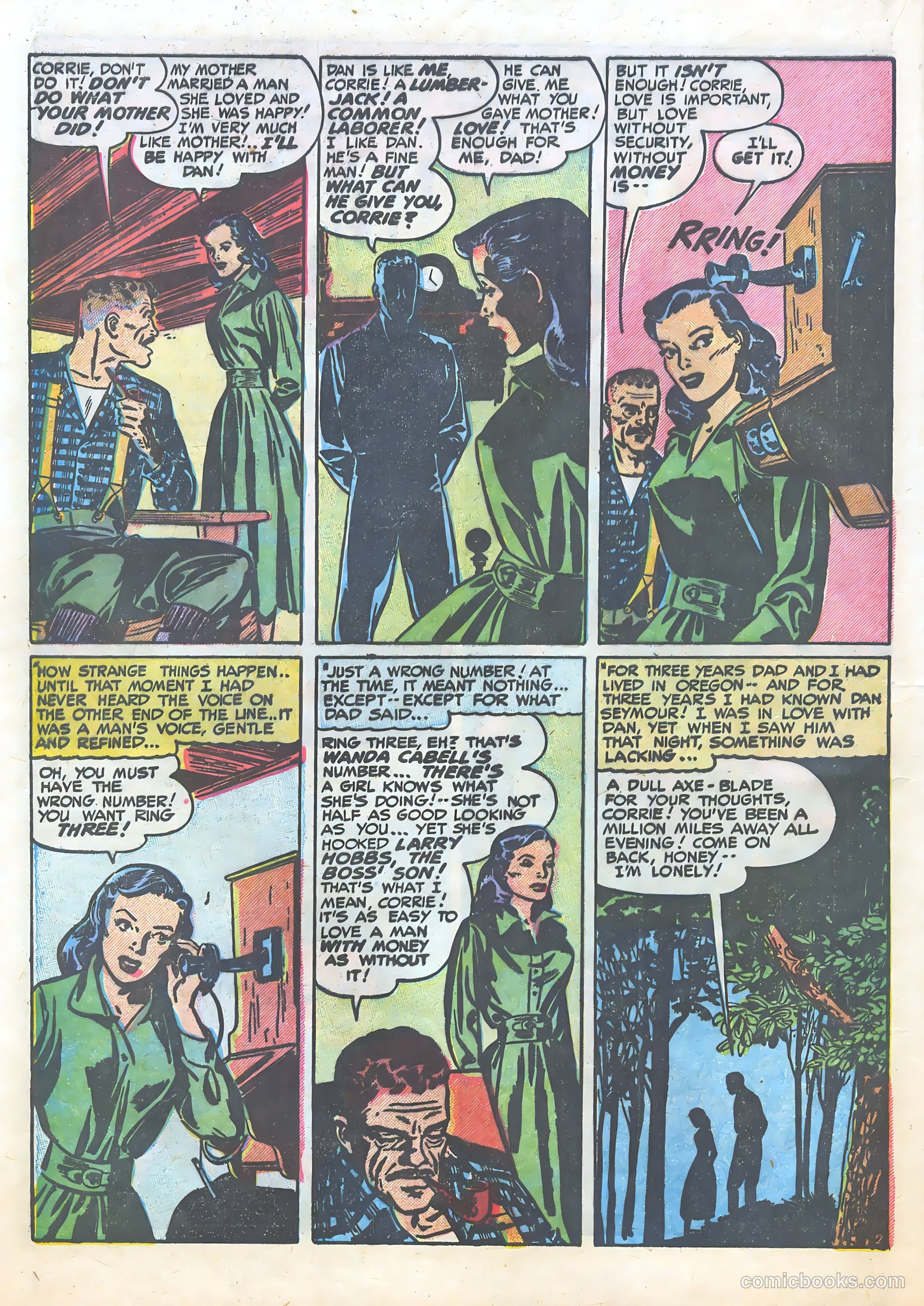 Young Love #12 (1950) — page 22 of 53
