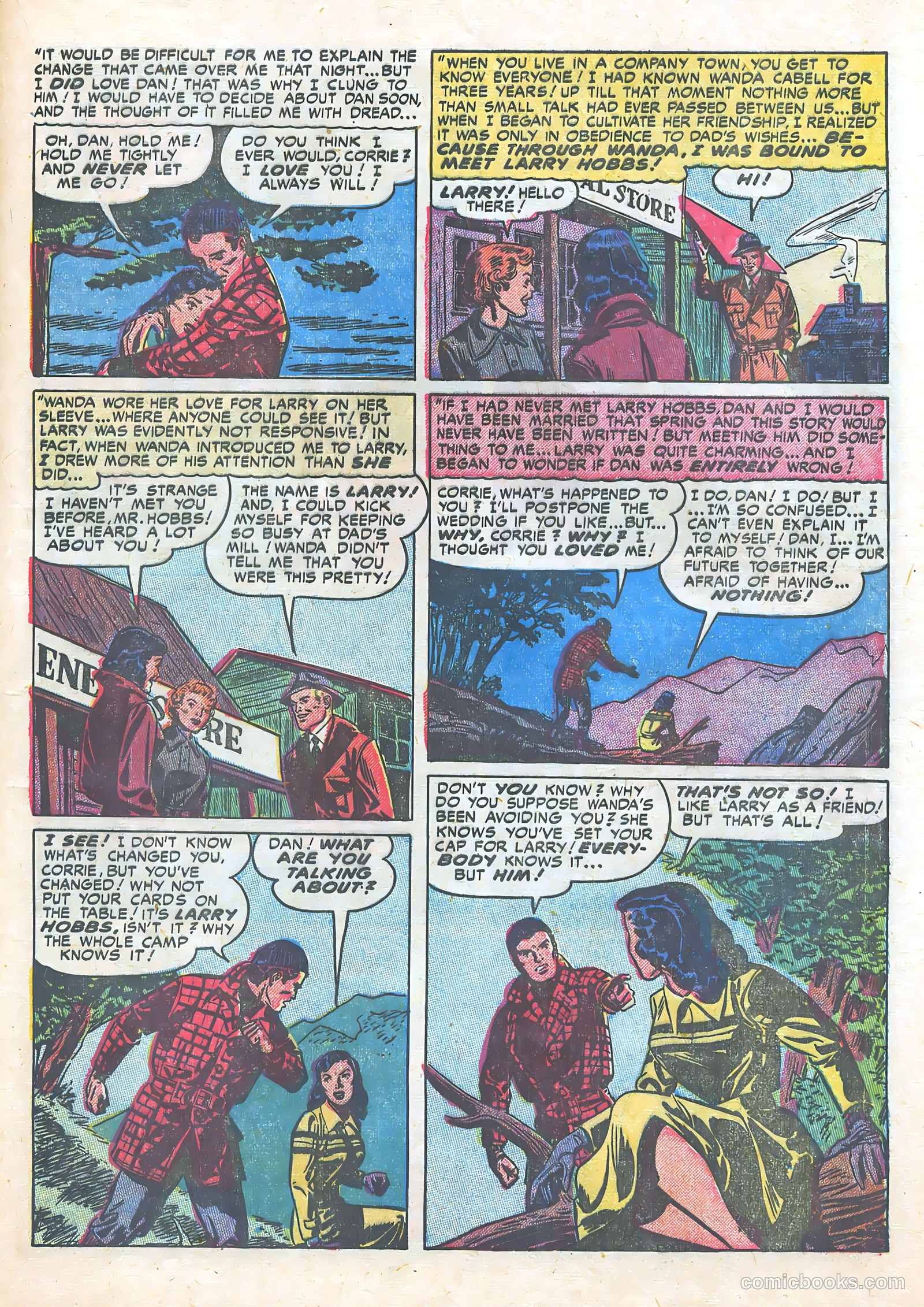 Young Love #12 (1950) — page 23 of 53