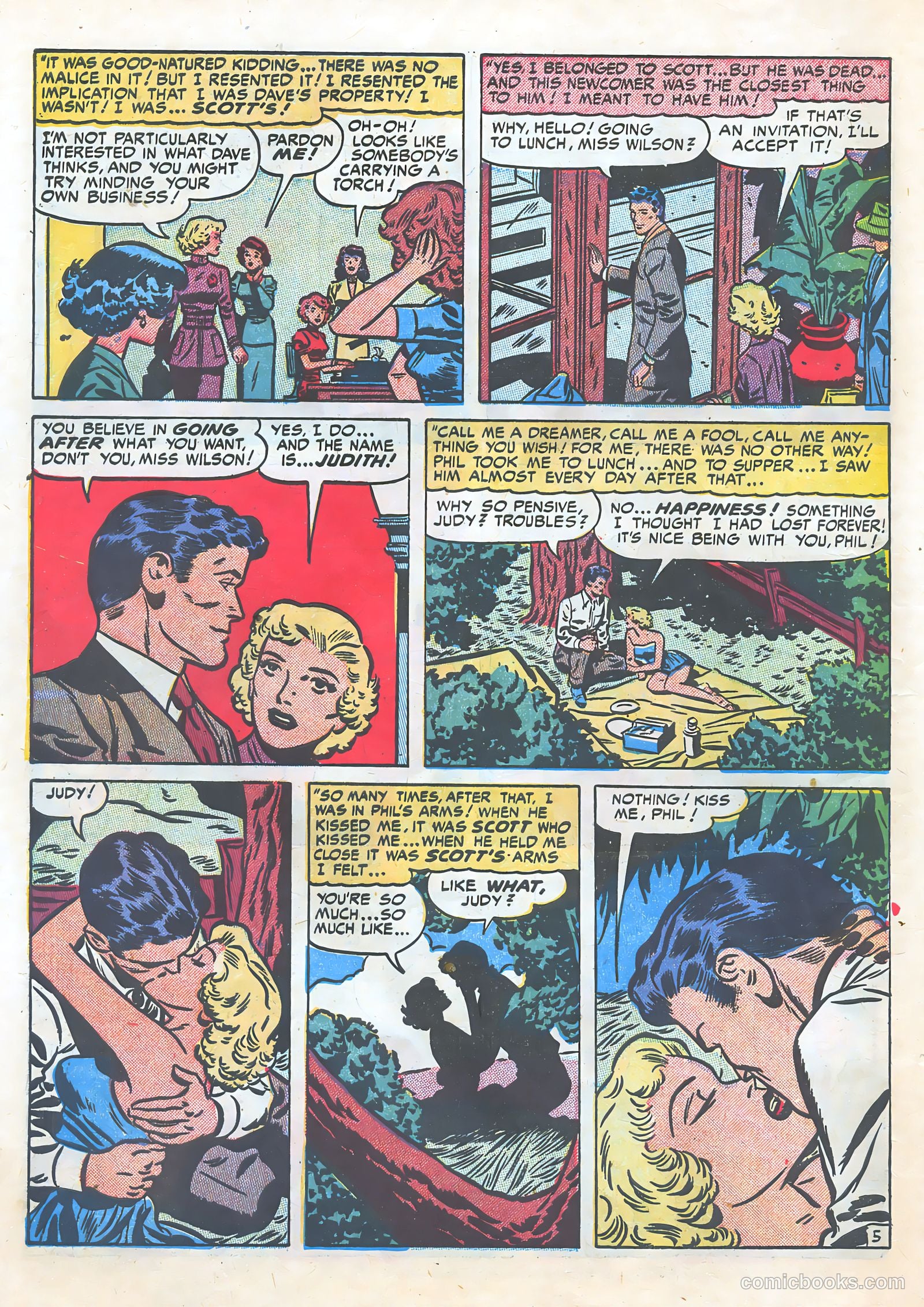 Young Love #12 (1950) — page 36 of 53