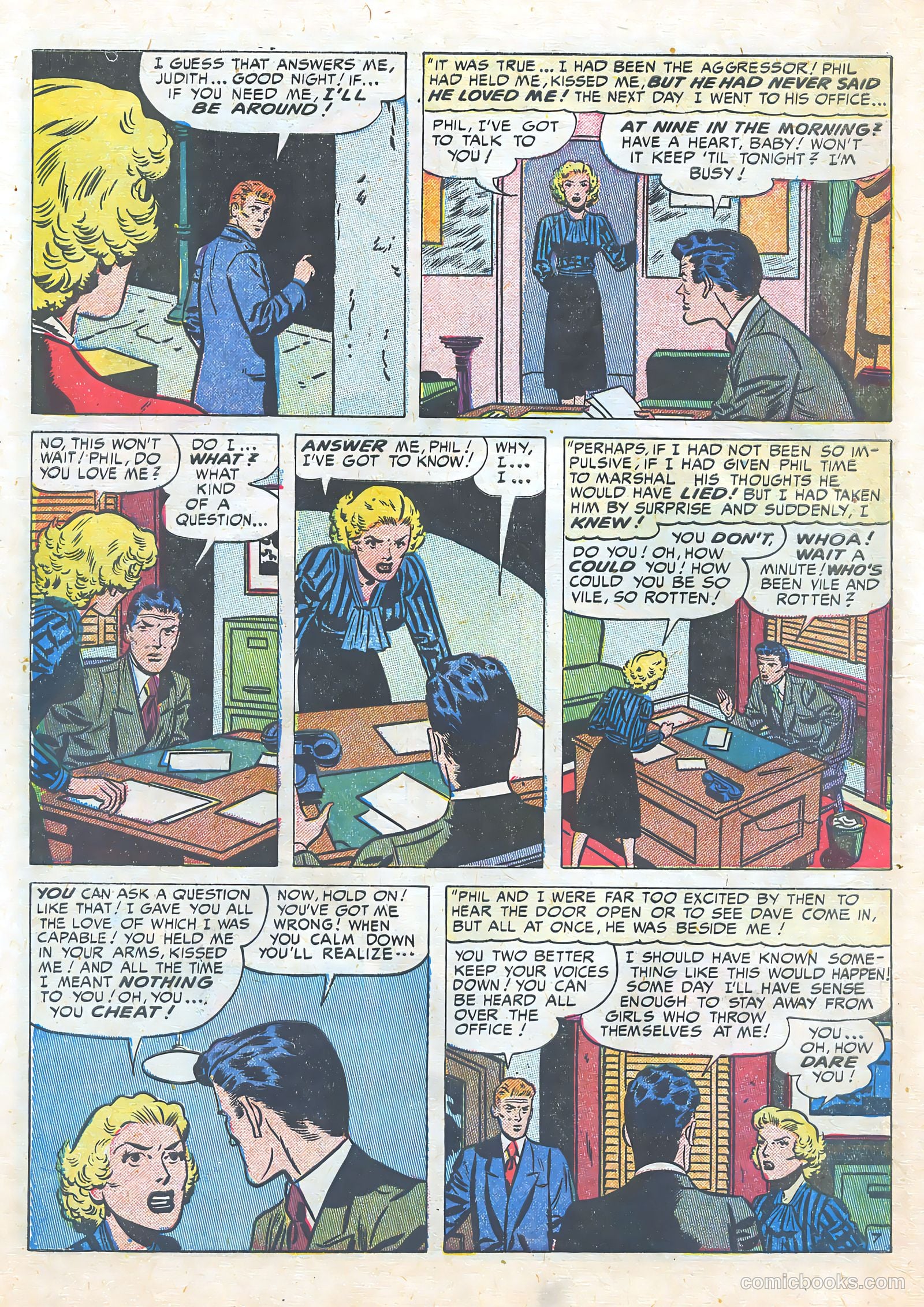 Young Love #12 (1950) — page 38 of 53
