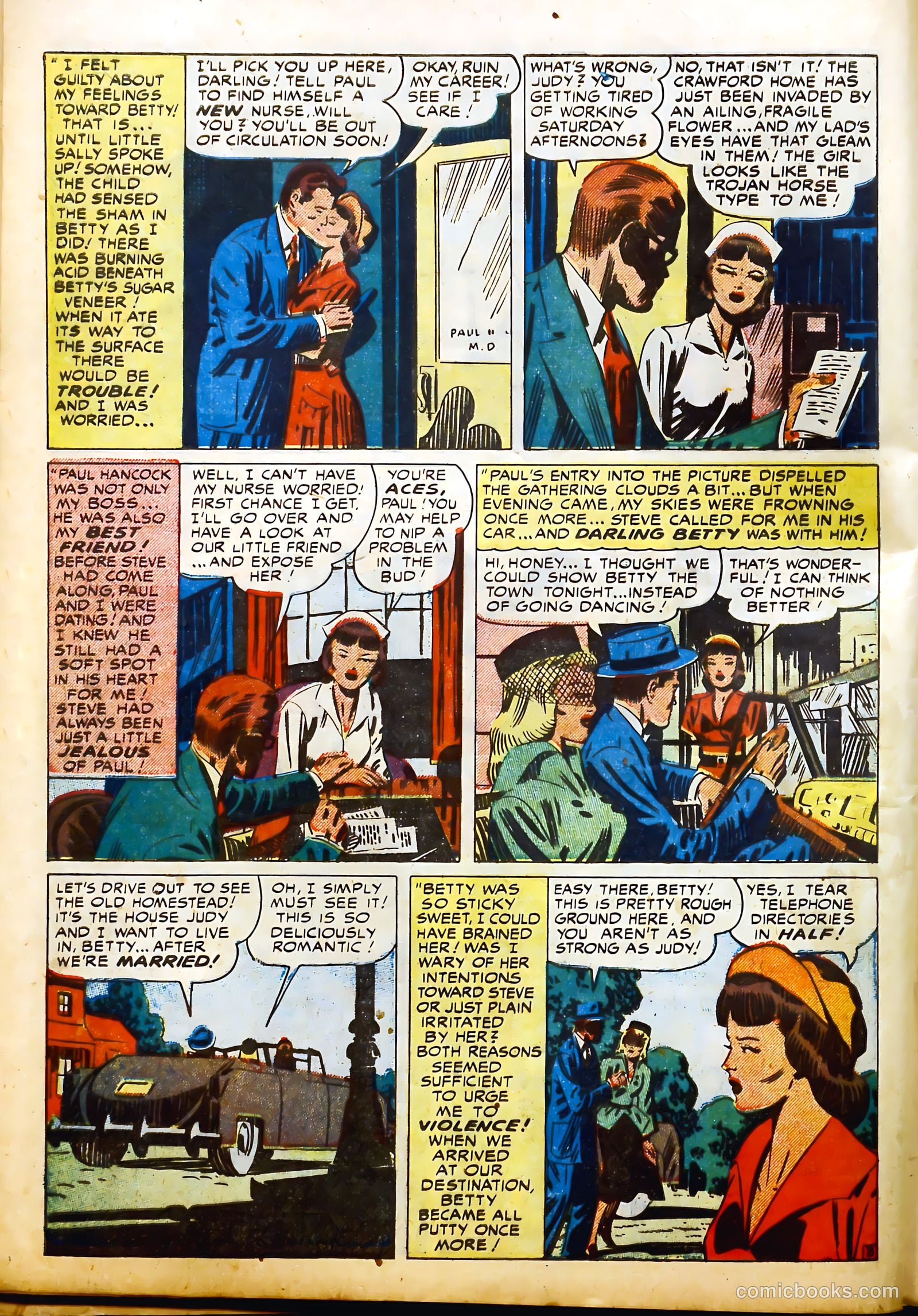Young Love #13 (1948) — page 16 of 52