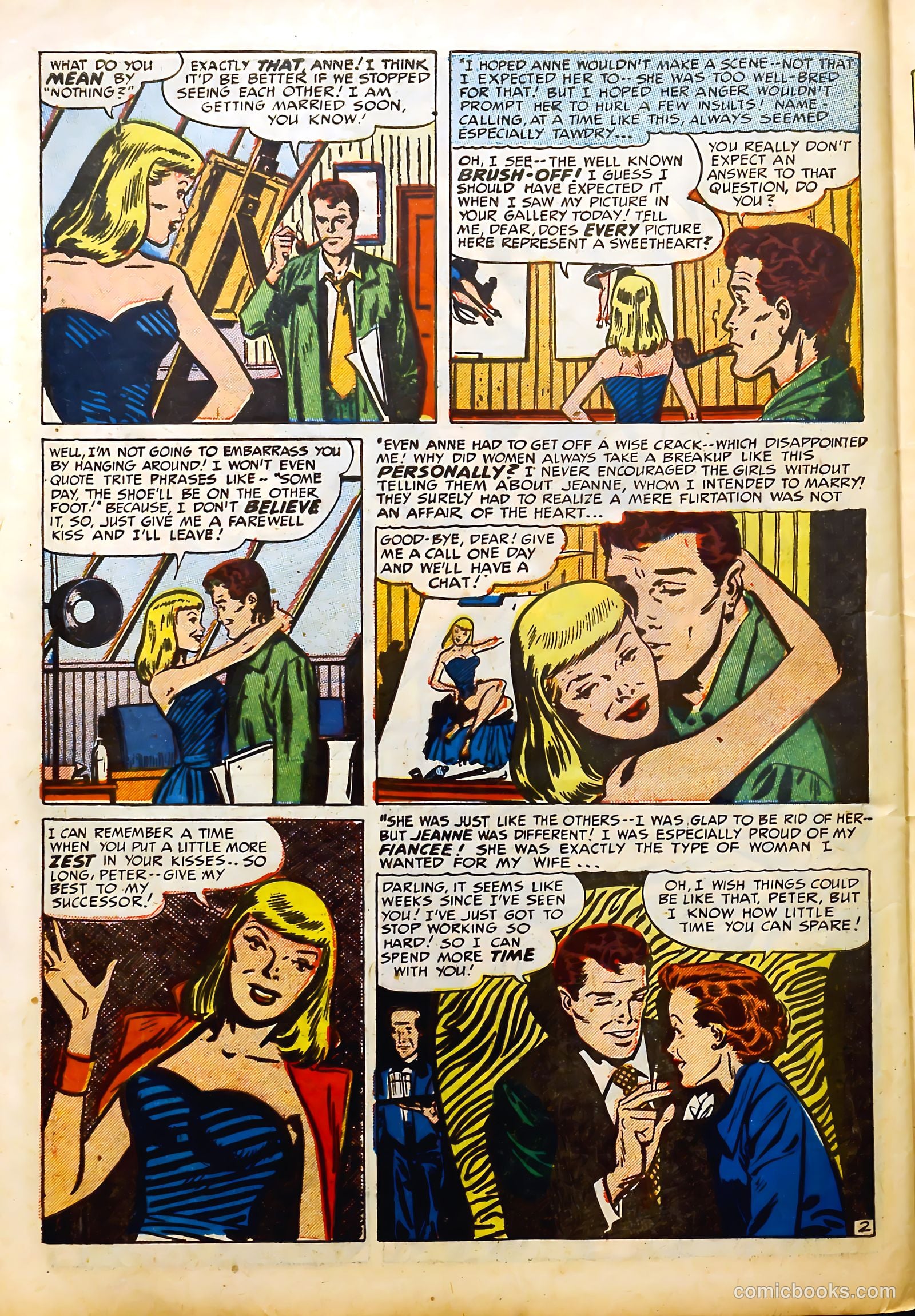 Young Love #13 (1948) — page 36 of 52