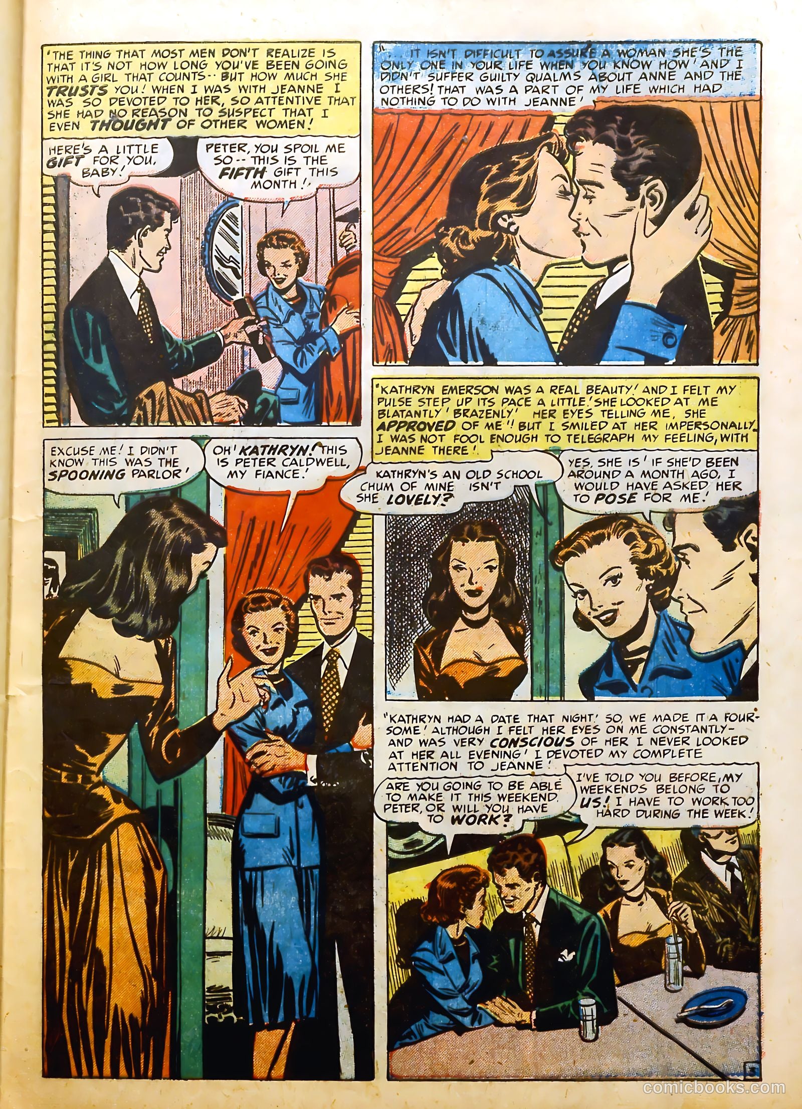 Young Love #13 (1948) — page 37 of 52