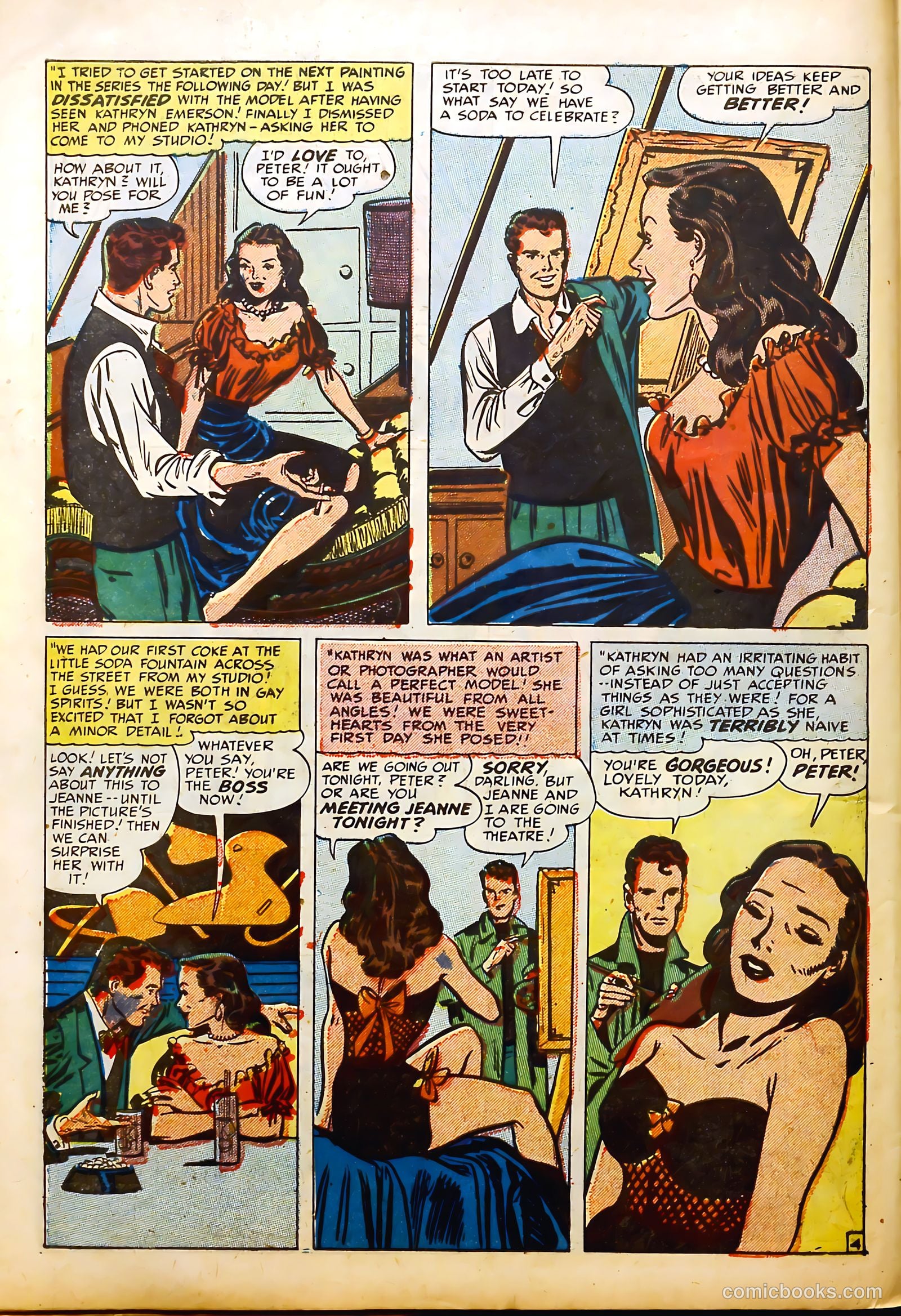 Young Love #13 (1948) — page 38 of 52