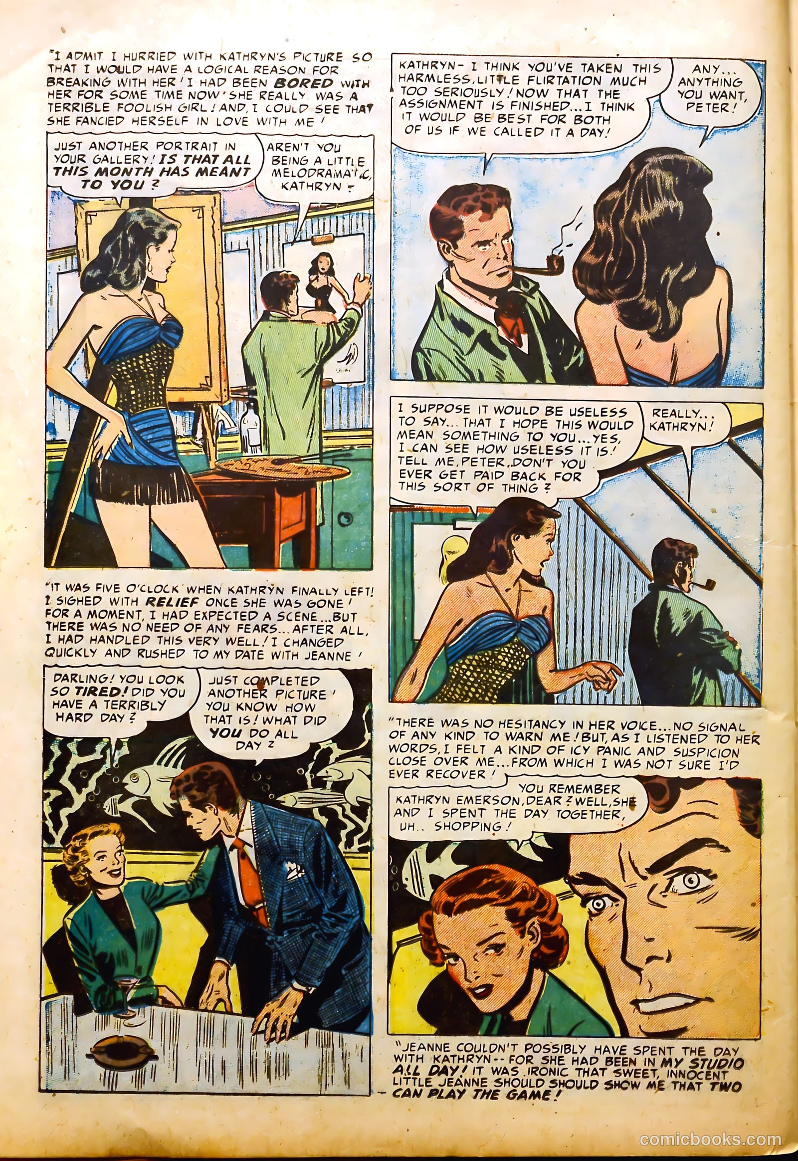 Young Love #13 (1948) — page 40 of 52