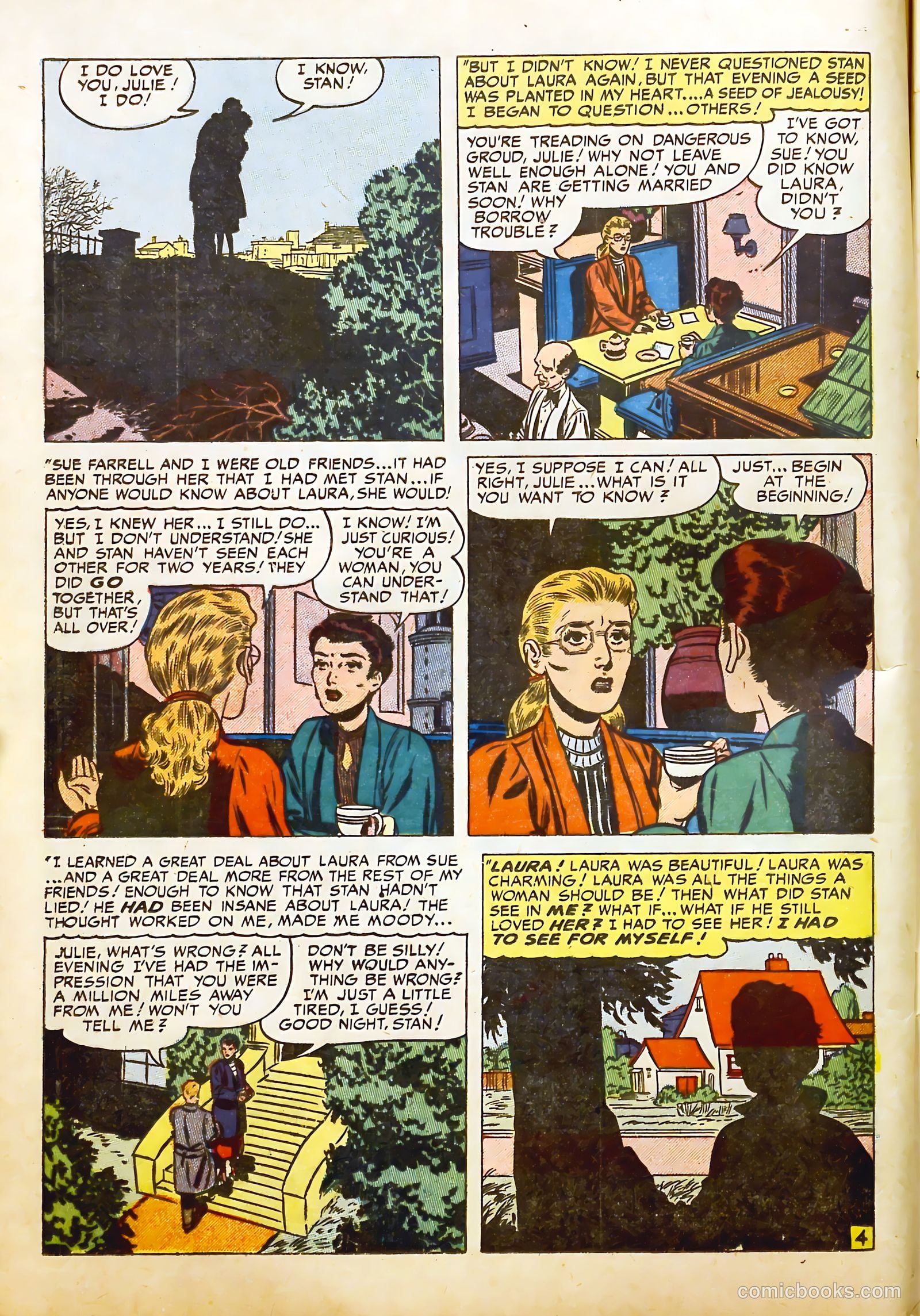Young Love #14 (1950) — page 6 of 52