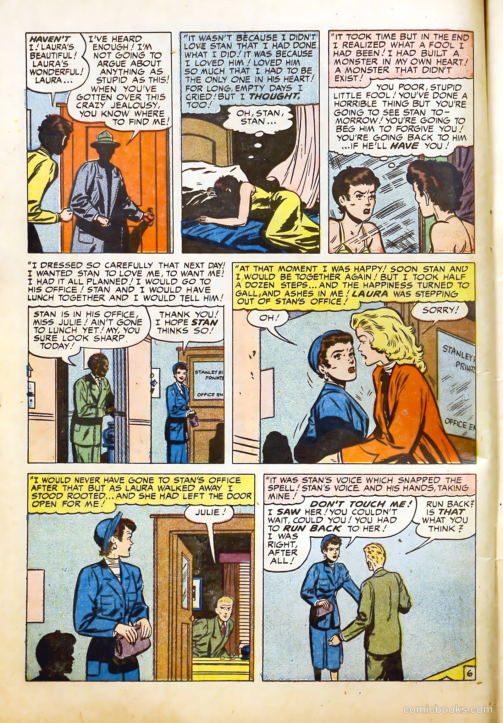 Young Love #14 (1950) — page 8 of 52