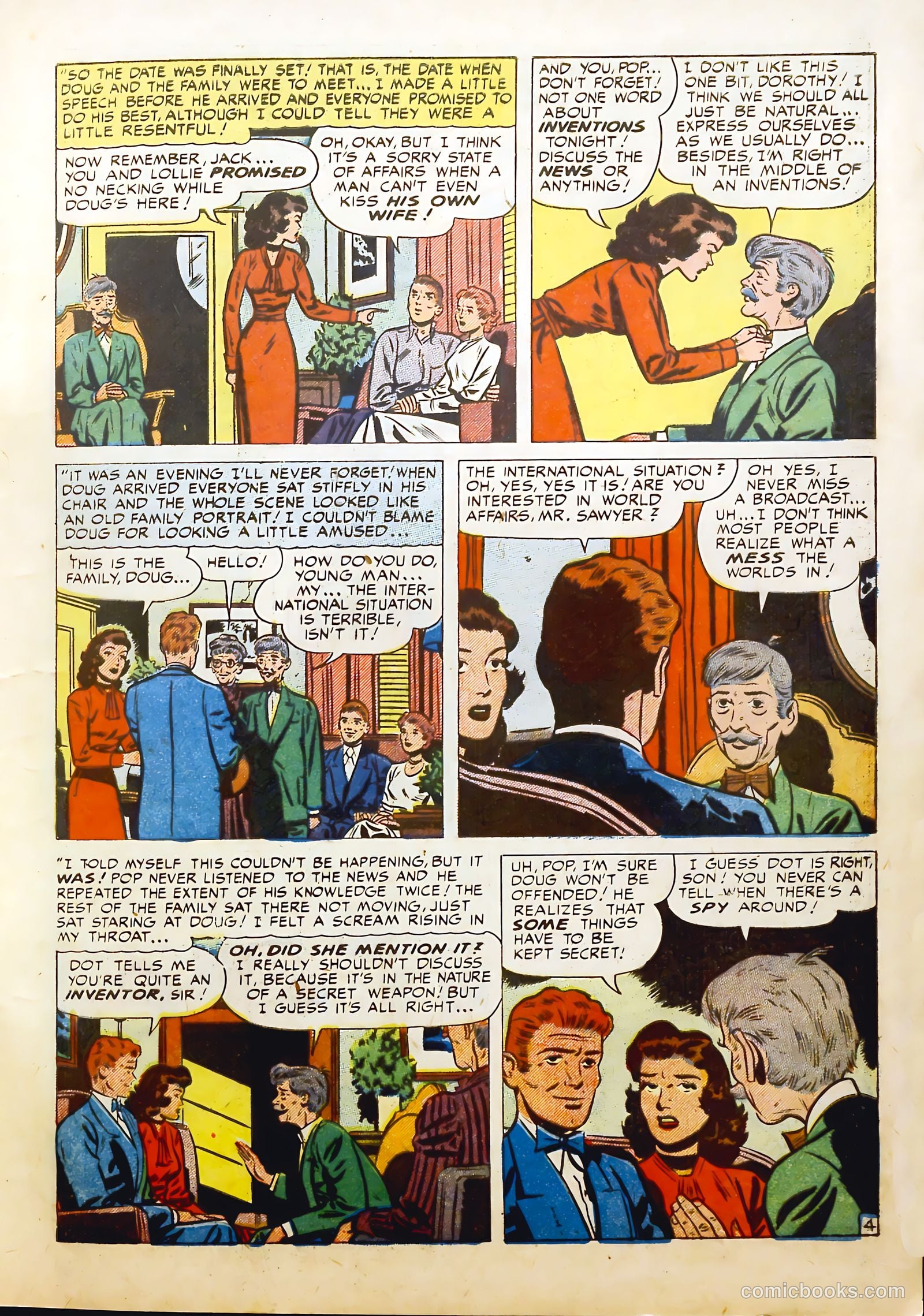 Young Love #14 (1950) — page 17 of 52